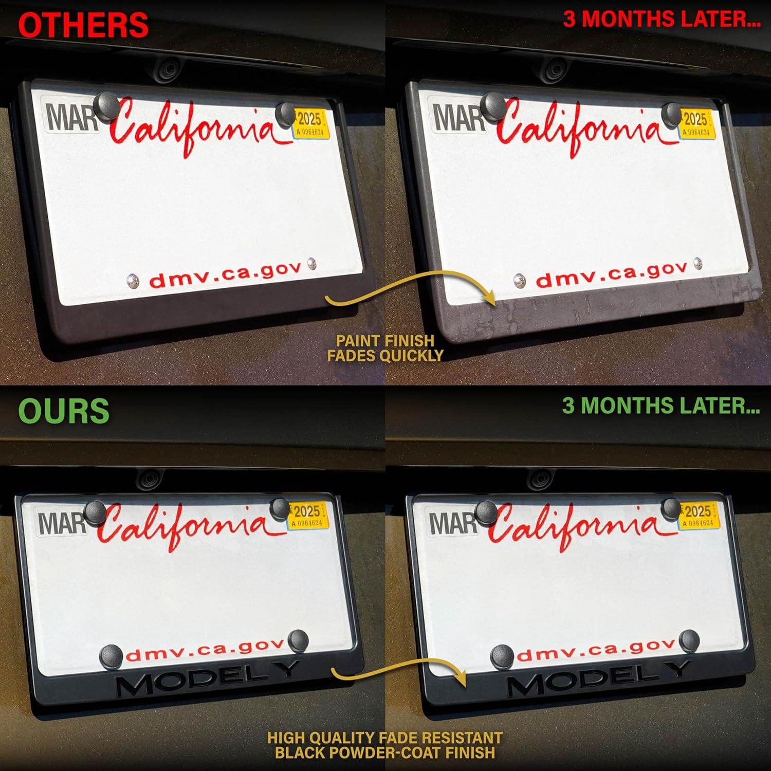 Marco de Placa de Licencia USR para Toyota Land Cruiser 1951-2025