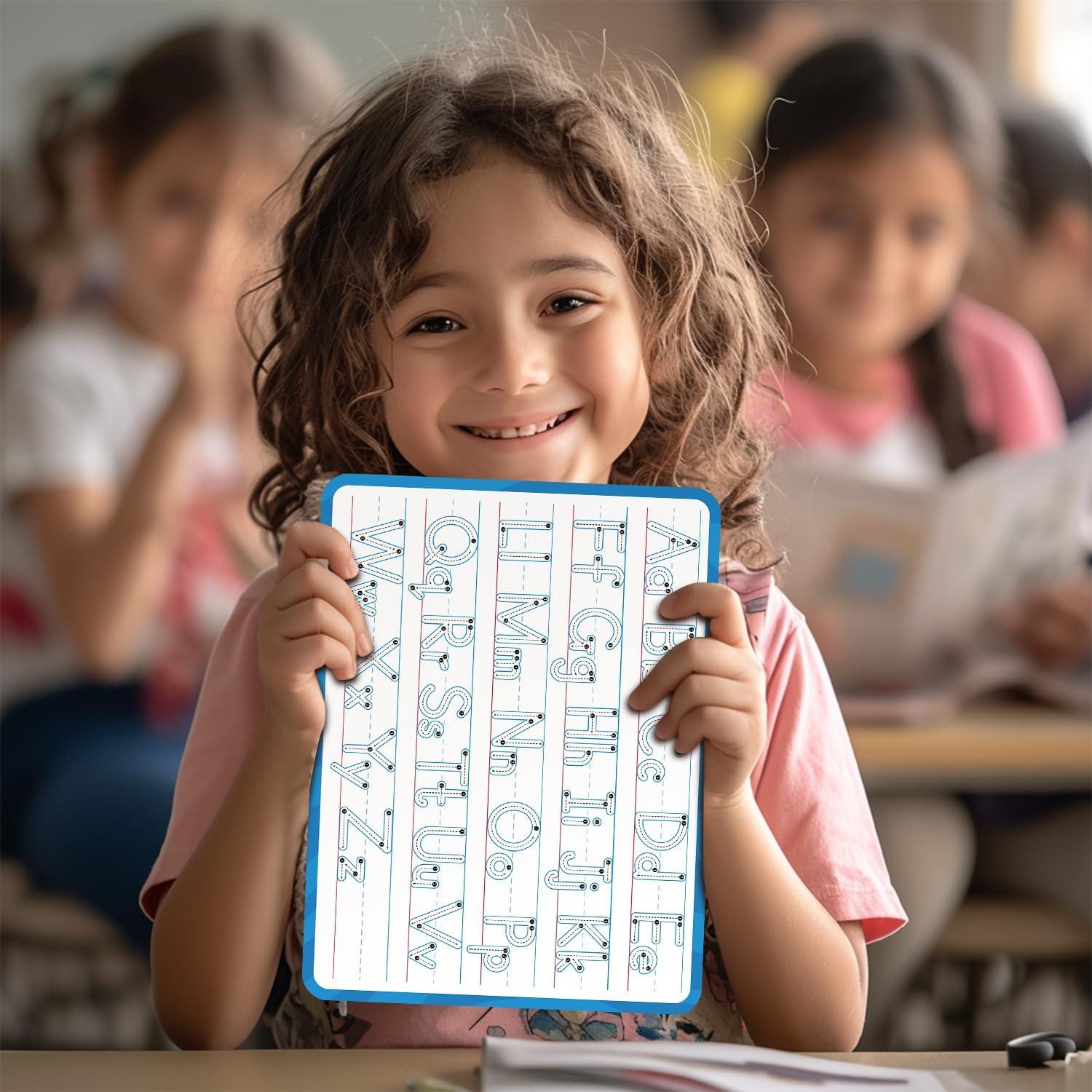 Tablero de Escritura en Seco LUHEAGU 23 x 30 cm para Niños 3-5 Años