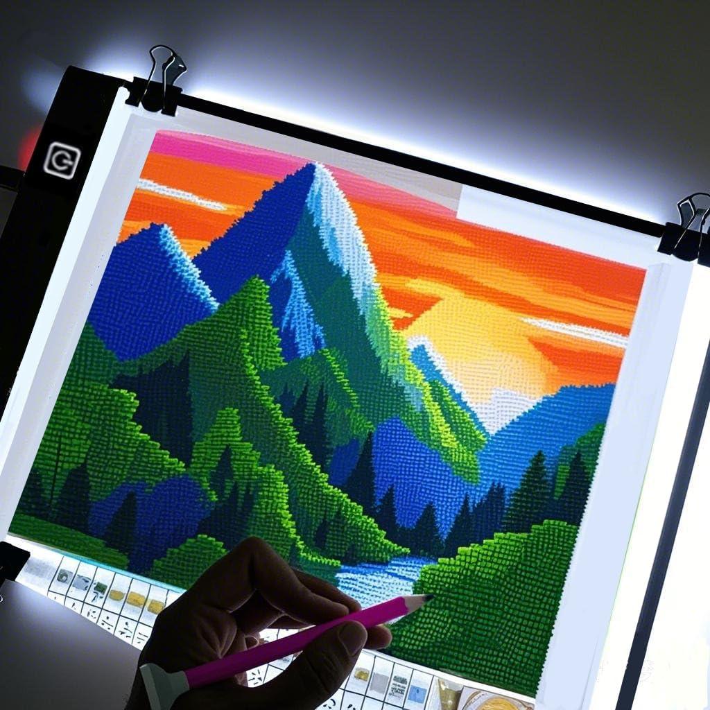 Pad de Luz LED A4 YUZAMOOR con 3 Niveles de Iluminación