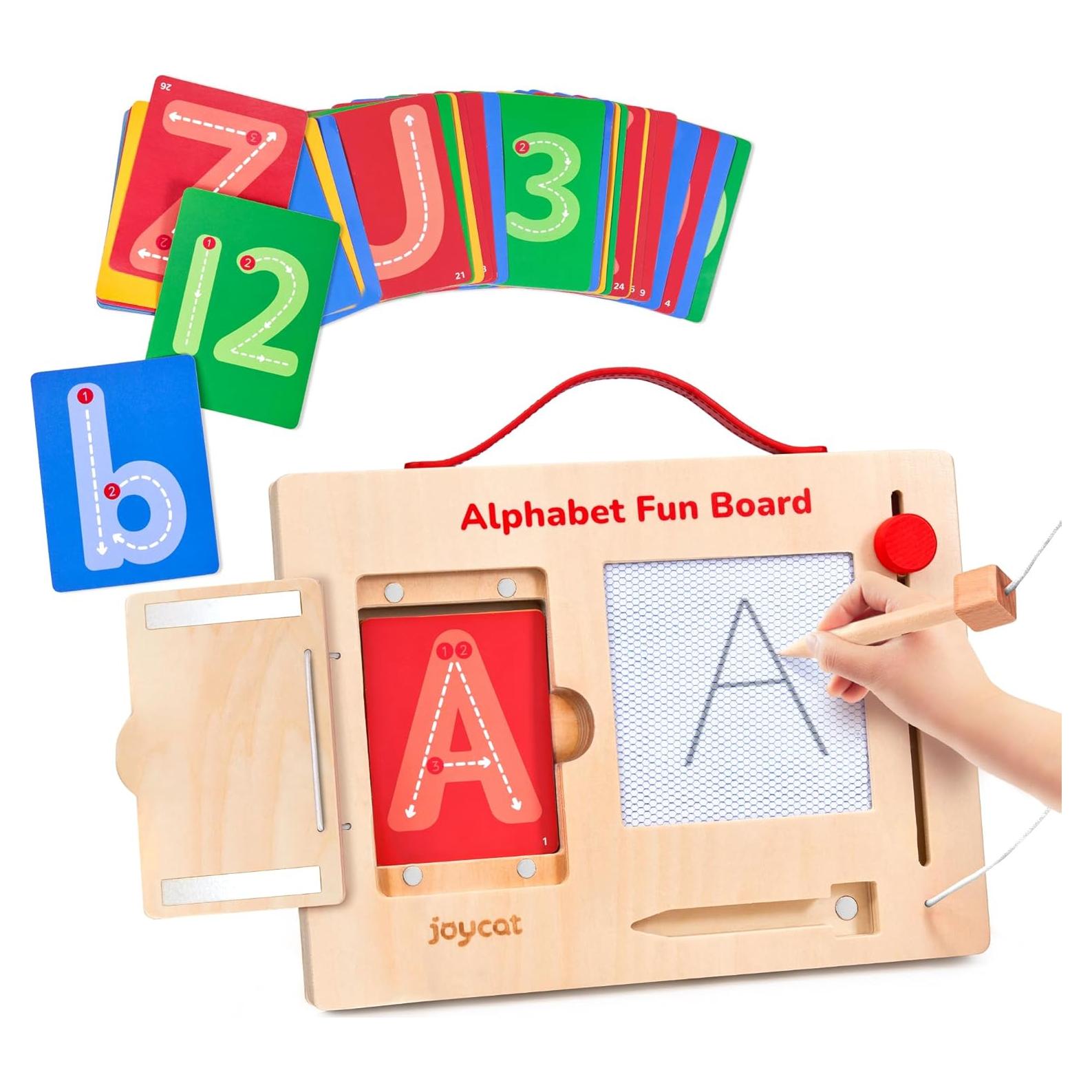 Tablero de Trazado de Letras Magnéticas JoyCat 29.7x23.8cm