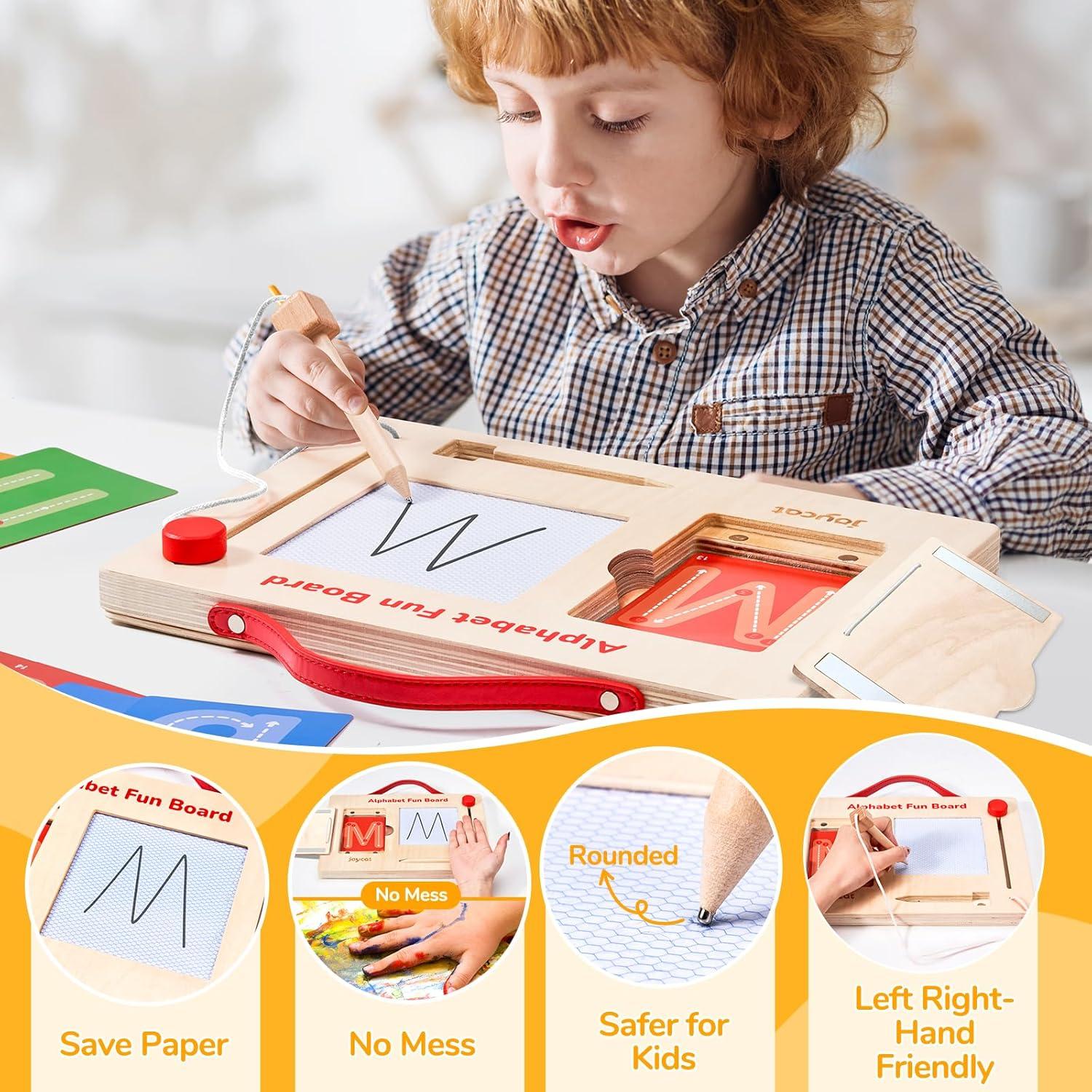 Tablero de Trazado de Letras Magnéticas JoyCat 29.7x23.8cm