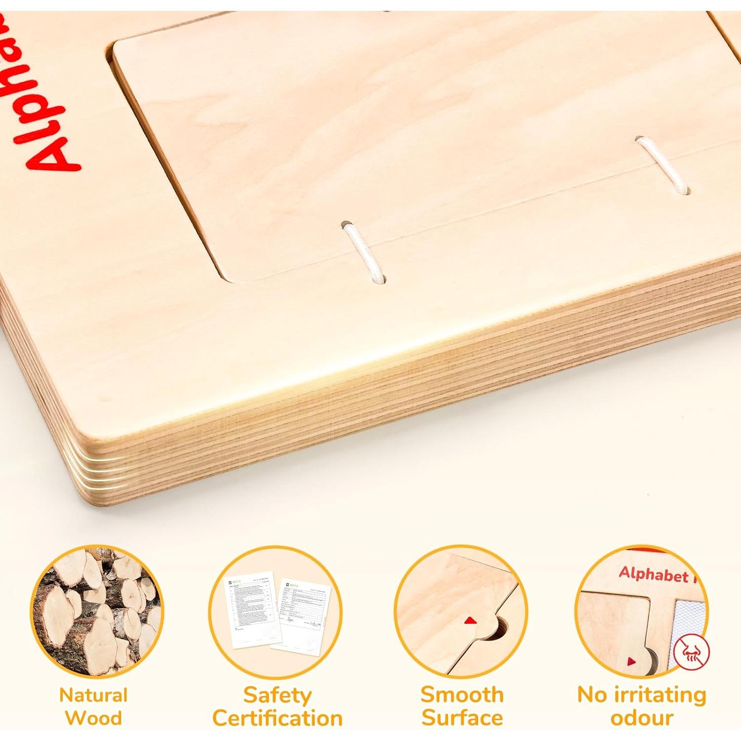 Tablero de Trazado de Letras Magnéticas JoyCat 29.7x23.8cm