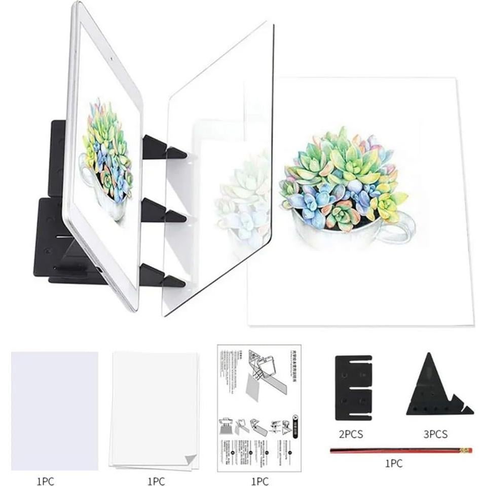 Tablero de Dibujo Portátil Genérico 20x14cm para Artistas