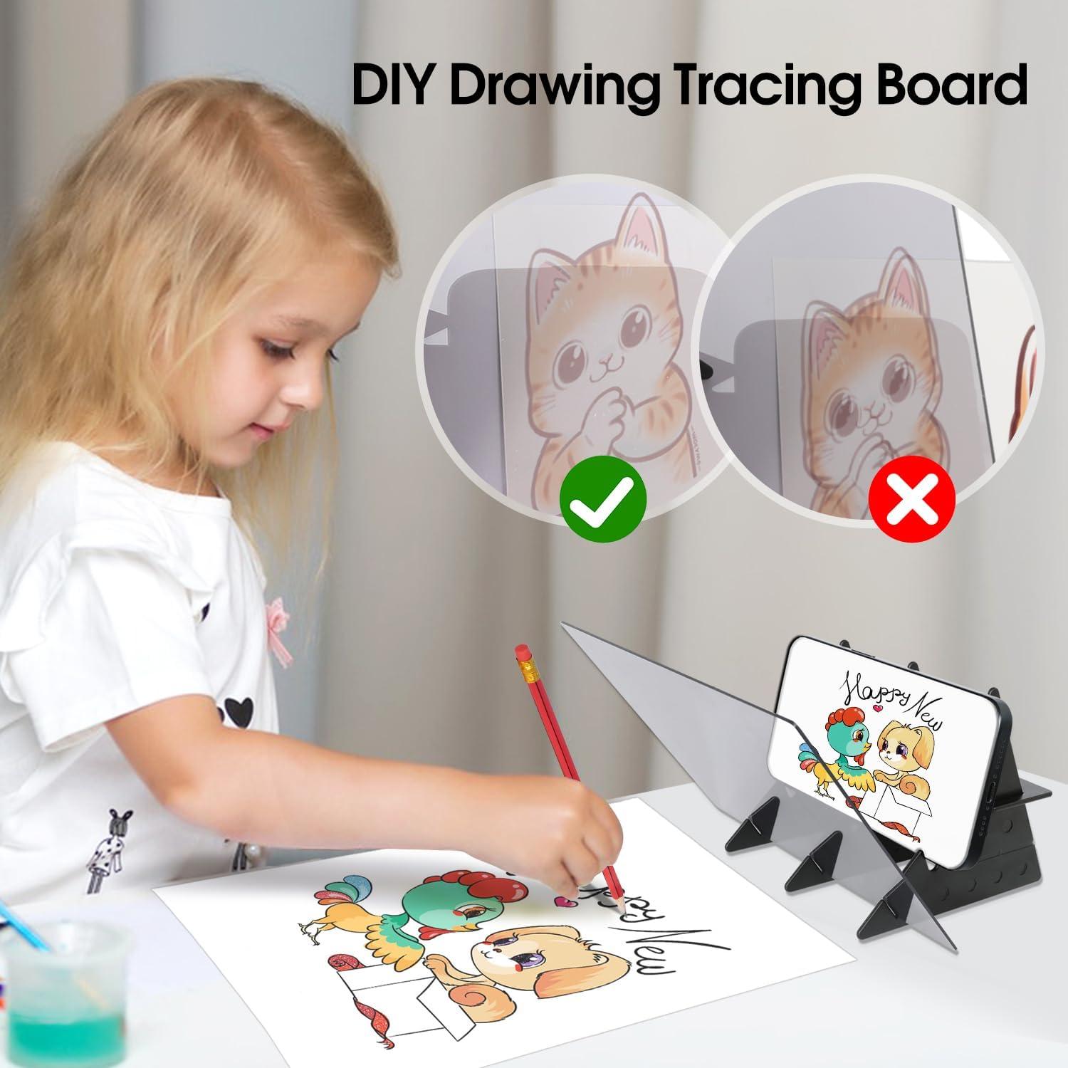 Tablero de Dibujo Óptico Fawnovey 20.3x14 cm para Artistas