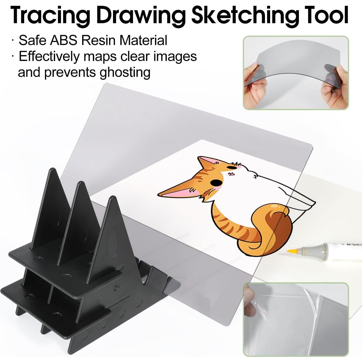 Tablero de Dibujo Óptico Fawnovey 20.3x14 cm para Artistas