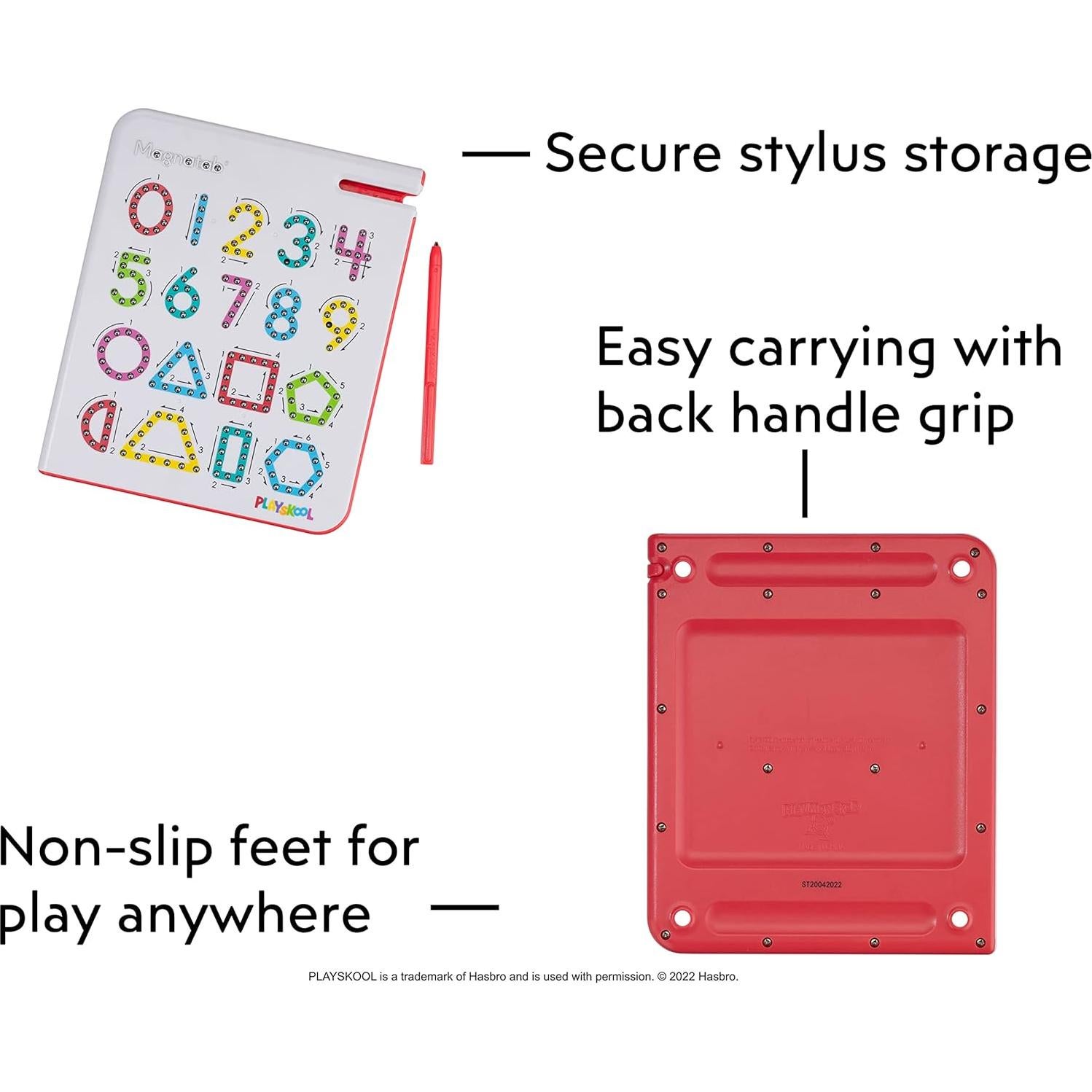 Playskool Magnatab - Juguete Magnético de Números y Formas