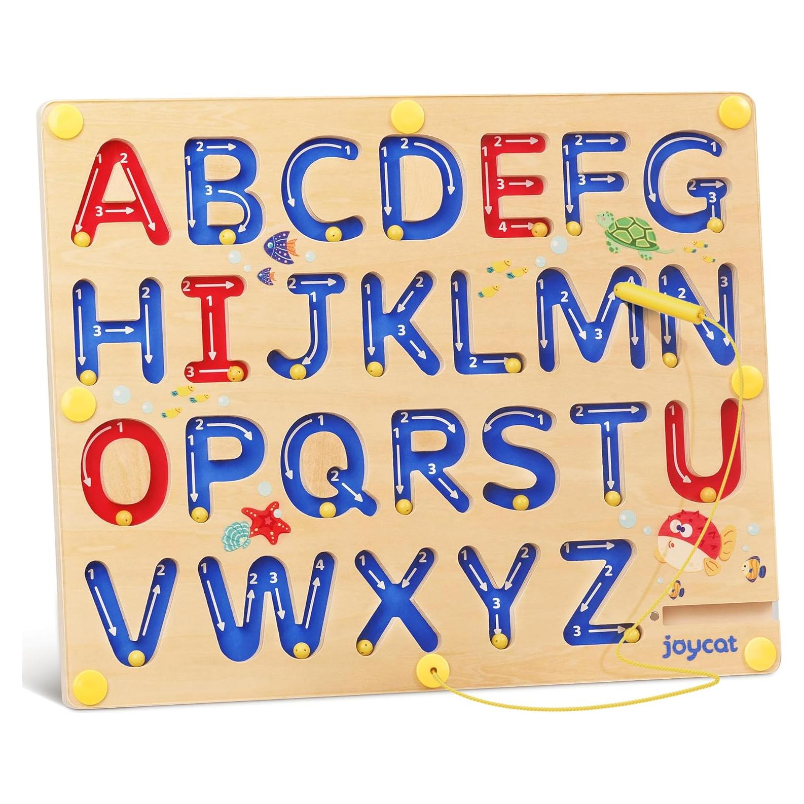 Tablero de Letras Magnéticas JoyCat para Niños 3-5 Años