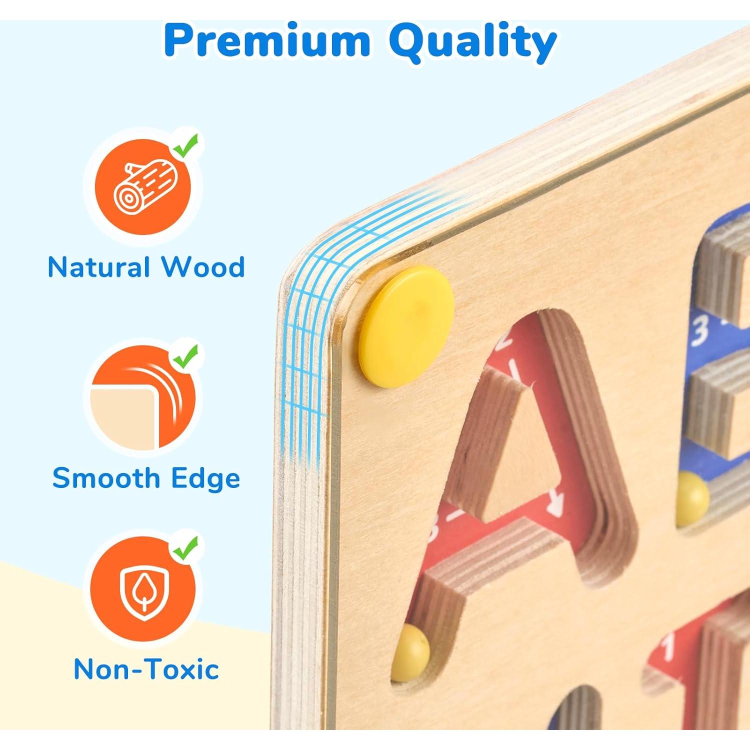 Tablero de Letras Magnéticas JoyCat para Niños 3-5 Años