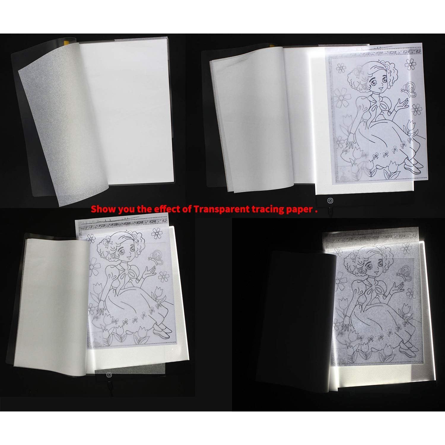 Caja de Luz LED A5 Portátil Sesyomr Dimmable USB 24x15cm