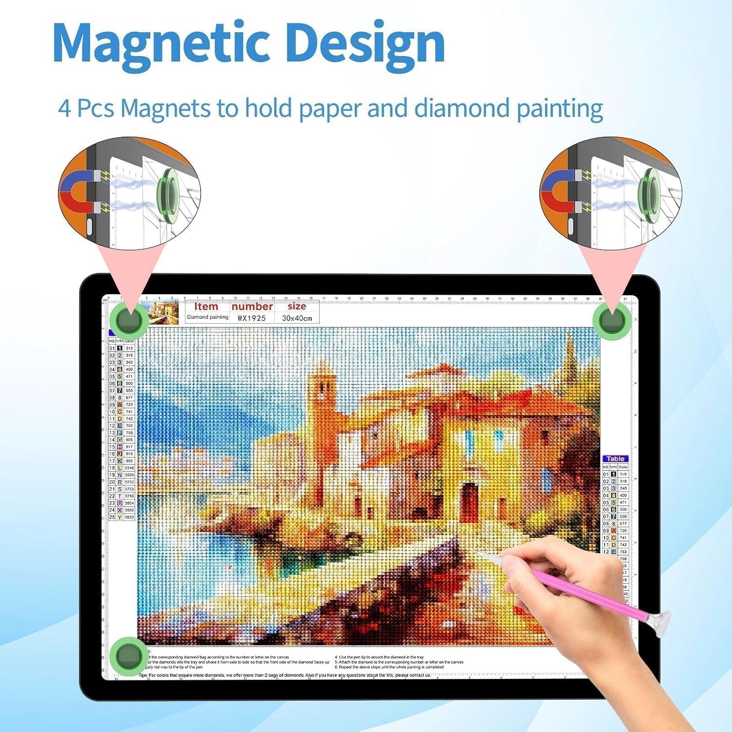 Tabla de Luz A3 KOBAIBAN con Brillo Ajustable y USB-C