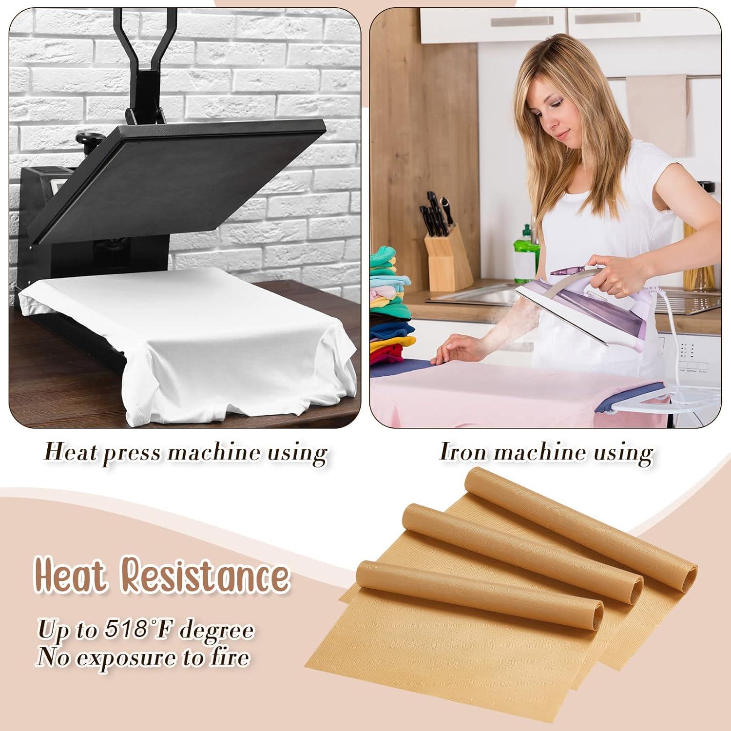 Juego de 18 Piezas Hojas de Teflón y Reglas Leumoi 30.48x40.64cm