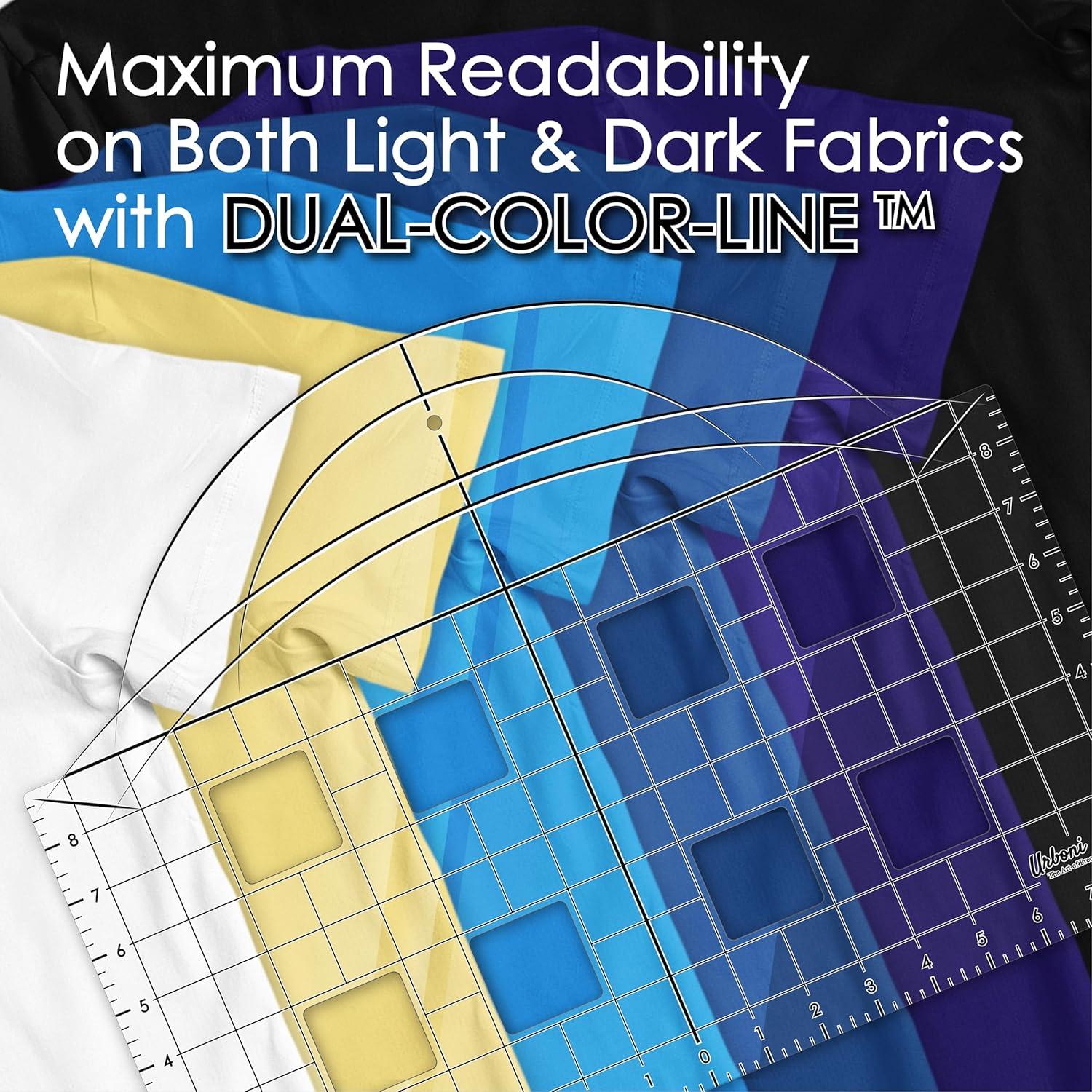 Regla Deportiva 4-en-1 Urboni para Alineación de Jerseys