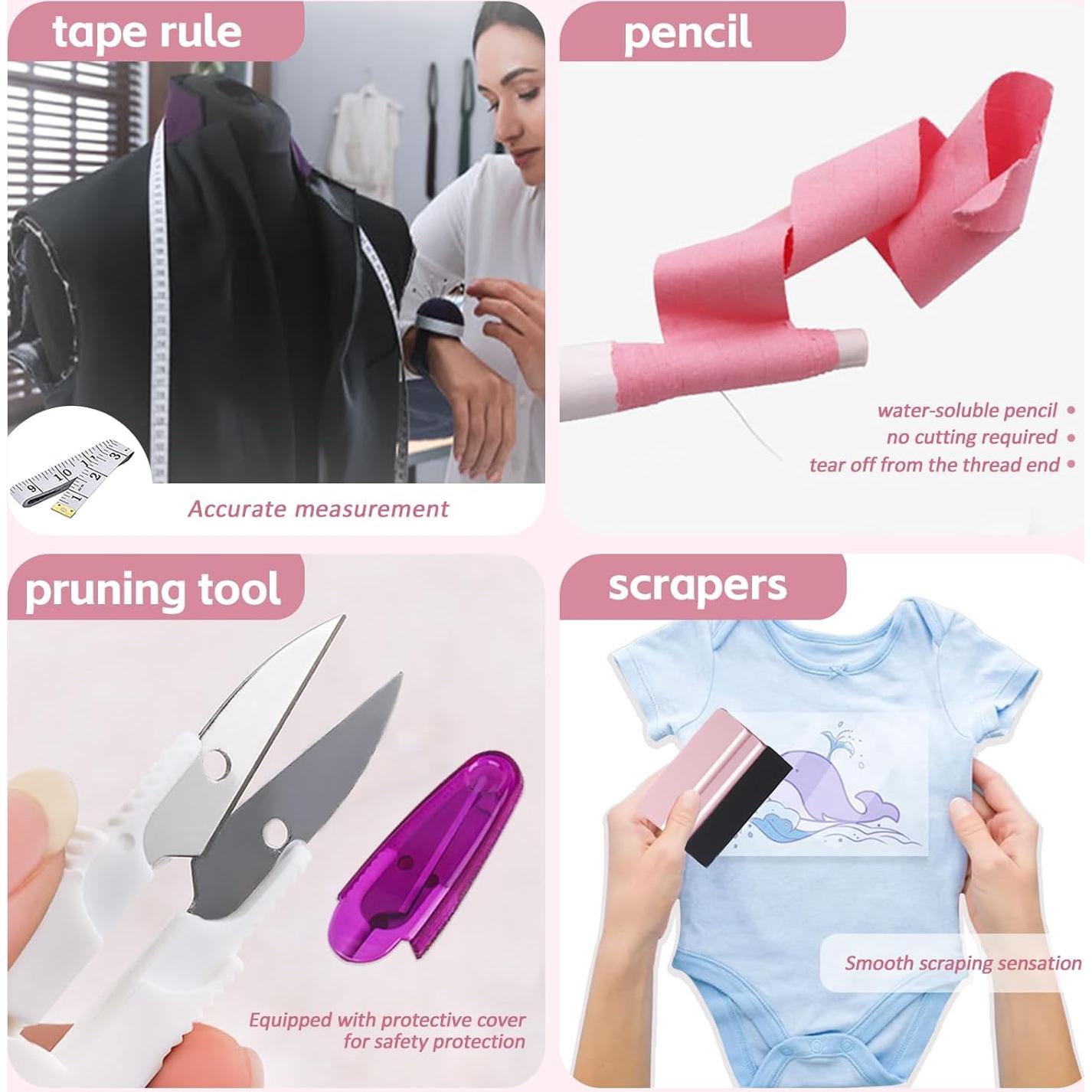 Kit de Herramientas para Camisetas de Sublimación DNSGOOR 67 Pcs