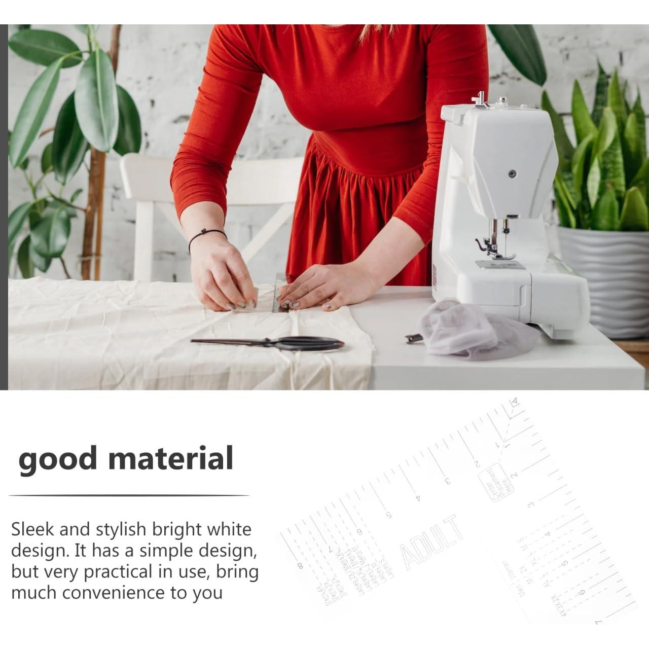 Regla Acrílica para Camisetas DIY DOITOOL 21x18.4cm