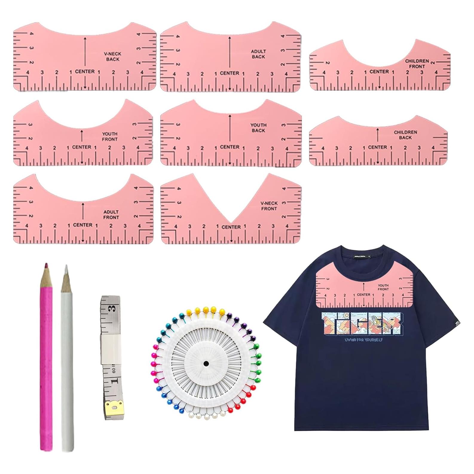 Kit de Guías de Alineación de Camisas 8 Piezas Ofeankri