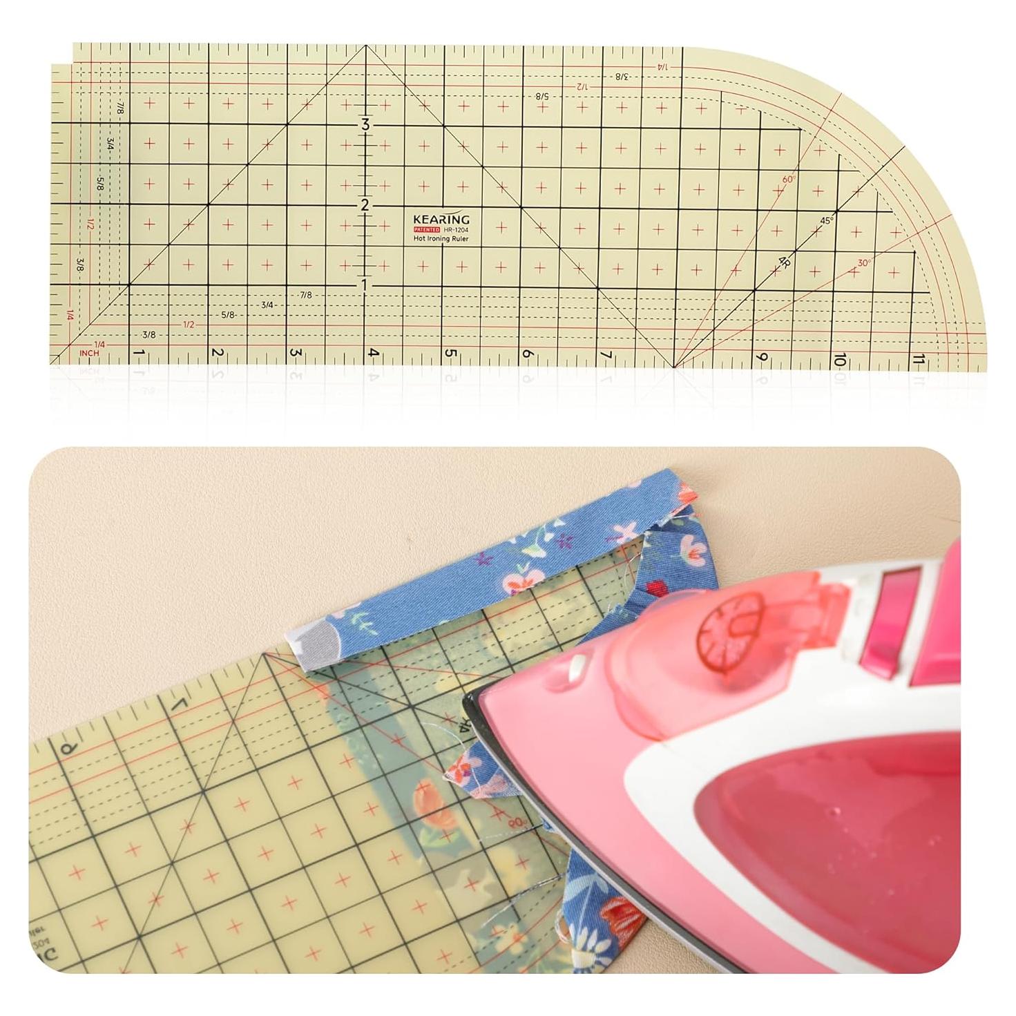 Regla Curvada Caliente MYLbeter 30.5x10.2 cm para Costura