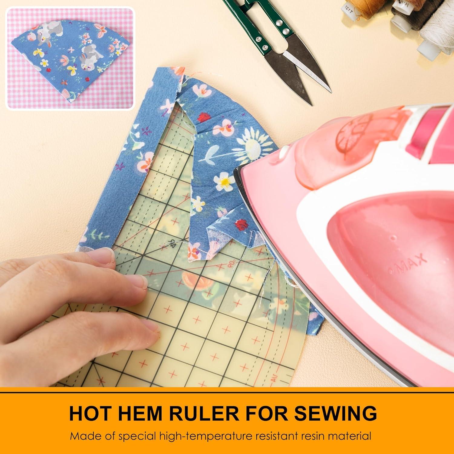 Regla Curvada Caliente MYLbeter 30.5x10.2 cm para Costura