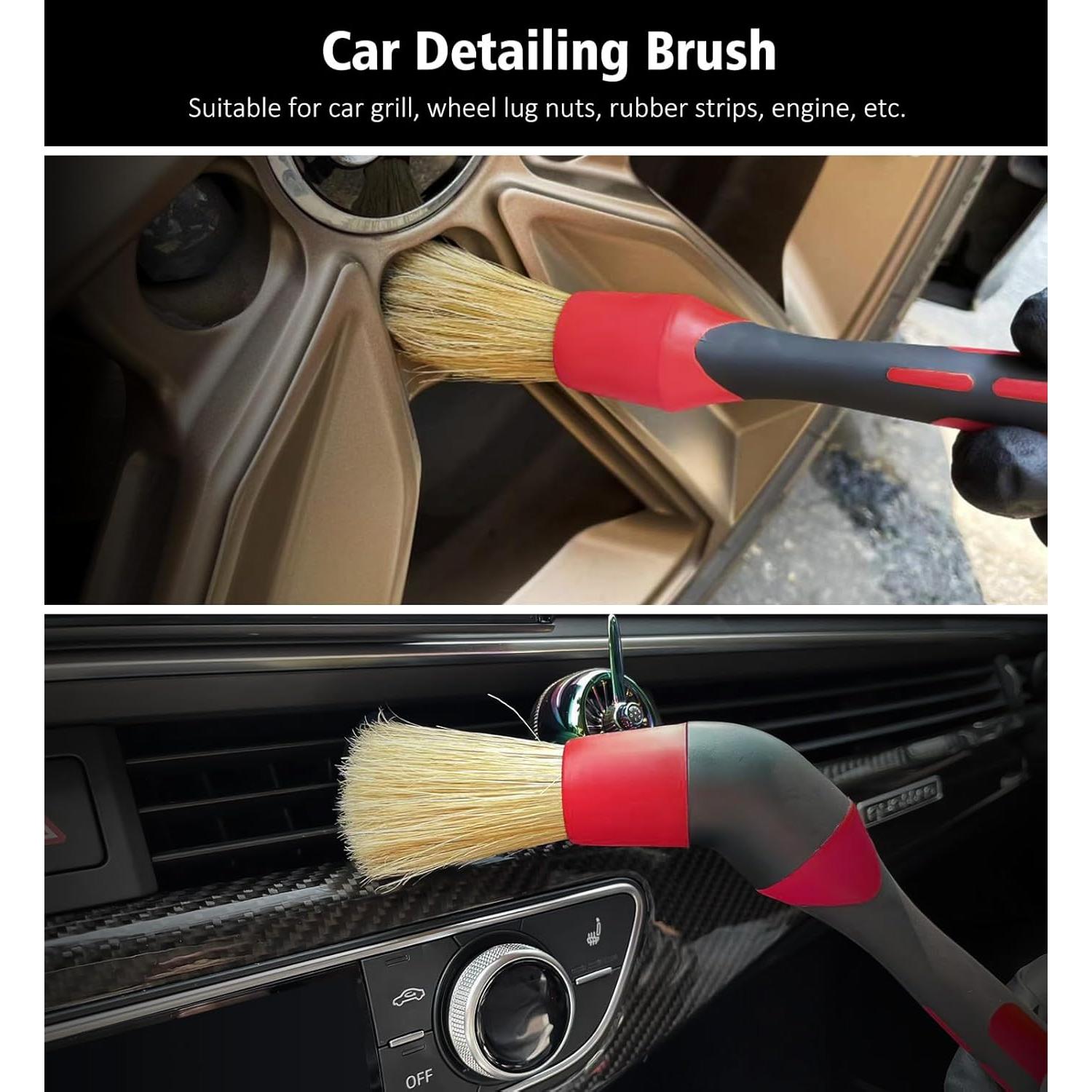 Kit de Limpieza de Ruedas YeewayVeh 4PCS - Cepillos Suaves