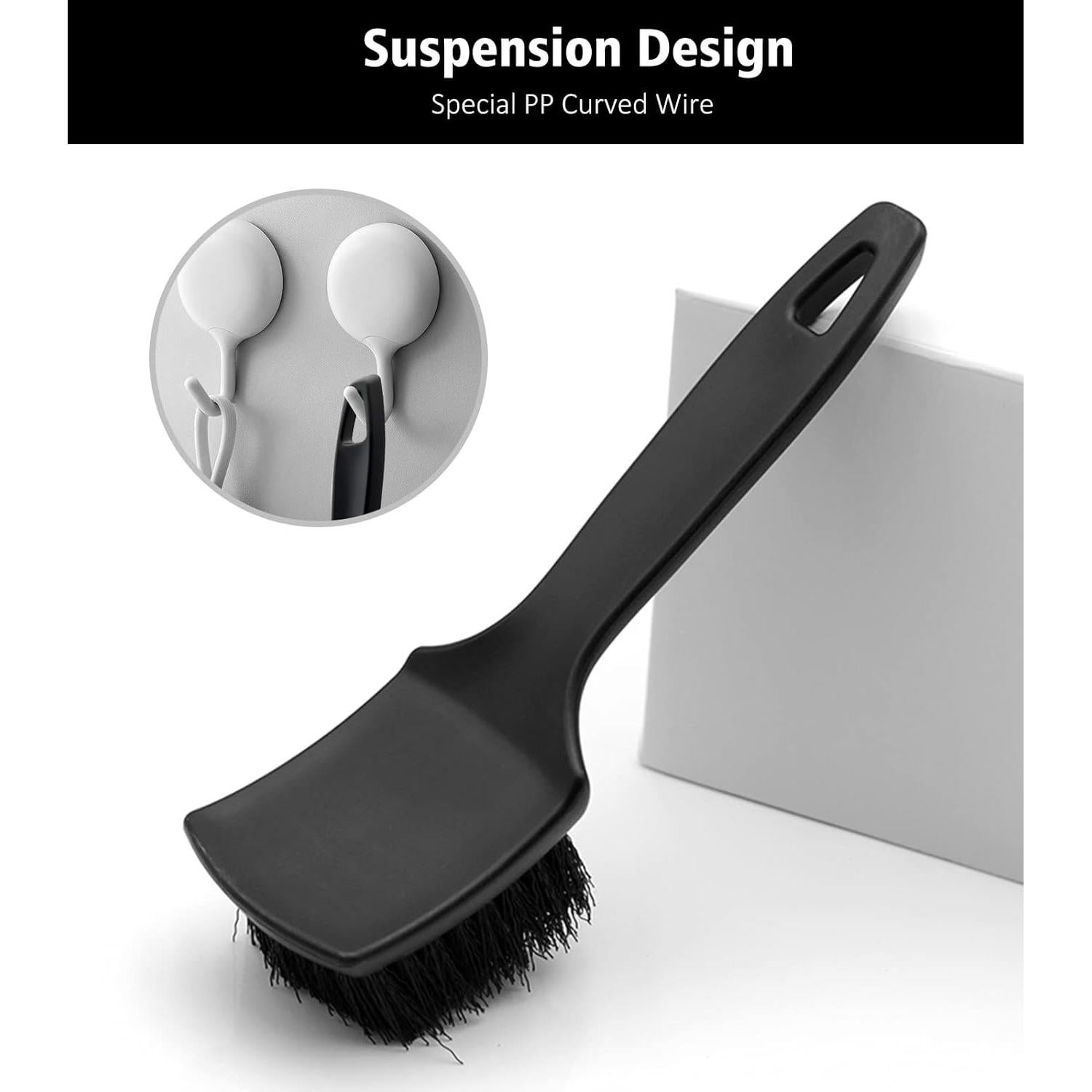 Kit de Limpieza de Ruedas YeewayVeh 4PCS - Cepillos Suaves