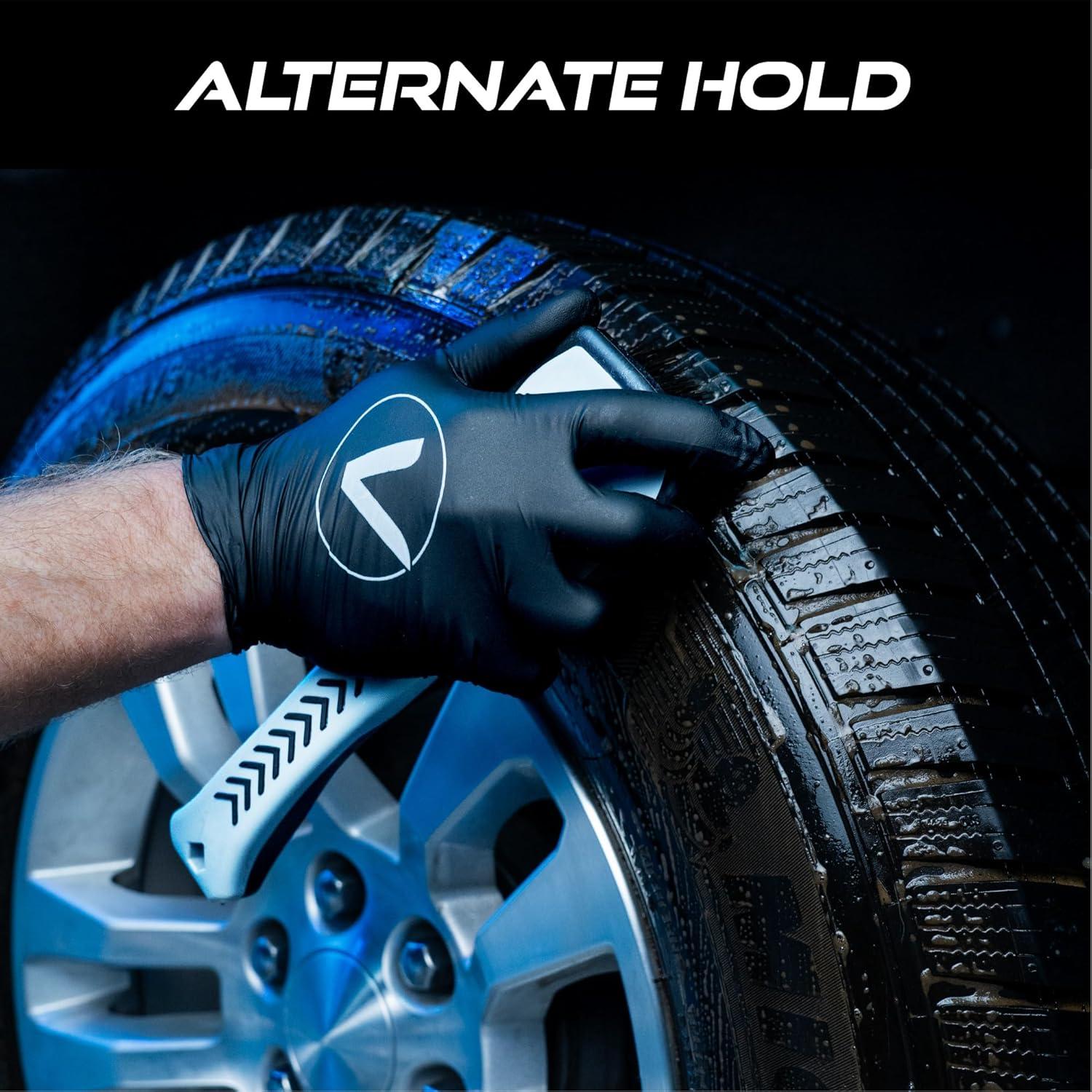 Cepillo para Llantas VIKING Ergonomico 26.2x8.4cm Gris