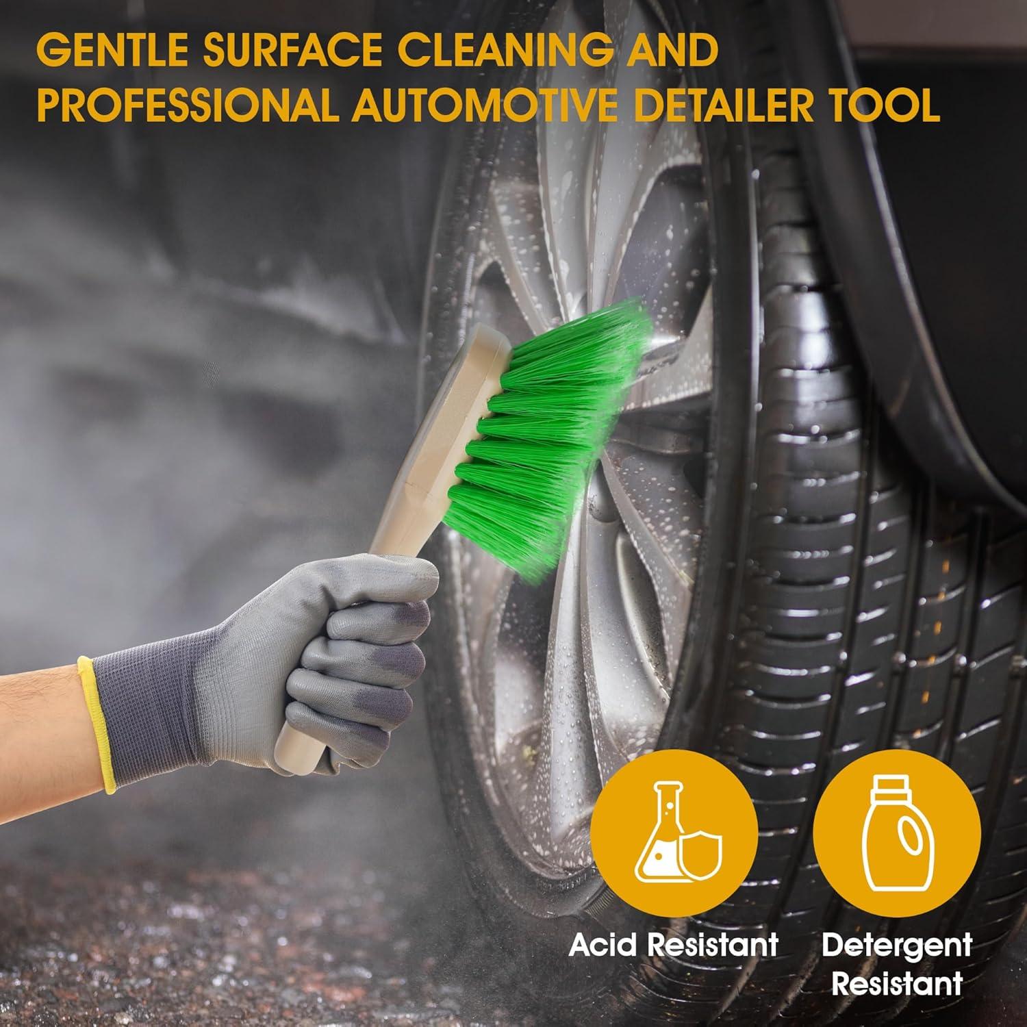 Cepillo de Detalle Nanoskin 21.6 cm - Cerdas Suaves Resistentes