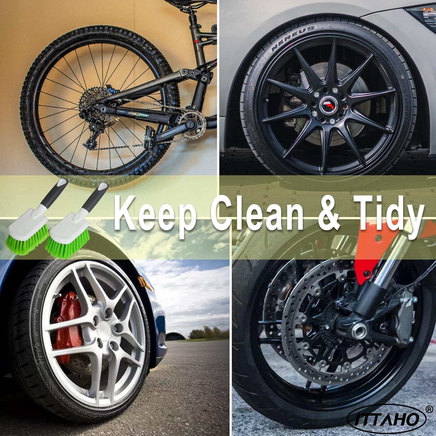 Cepillos de Lavado de Autos ITTAHO IT19 - 2 Unidades Verde