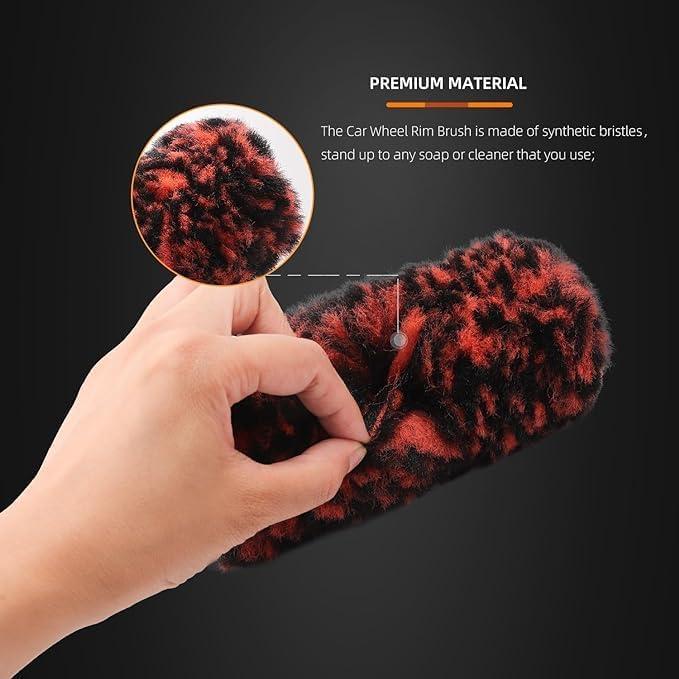 Juego de Cepillos de Limpieza para Ruedas SPTA 2 Piezas