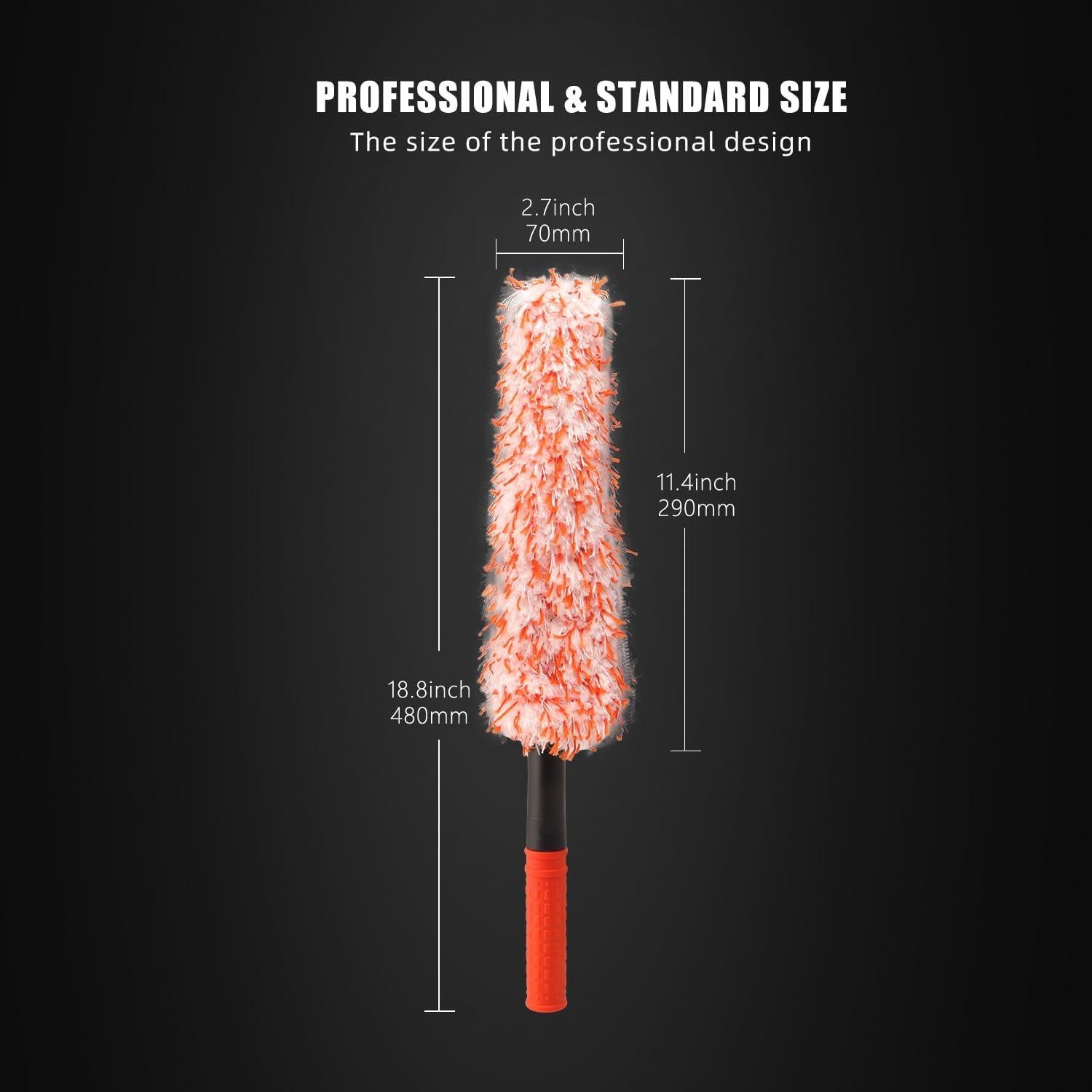 Cepillo de Rueda de Microfibra SPTA 48 cm Doblable Removible