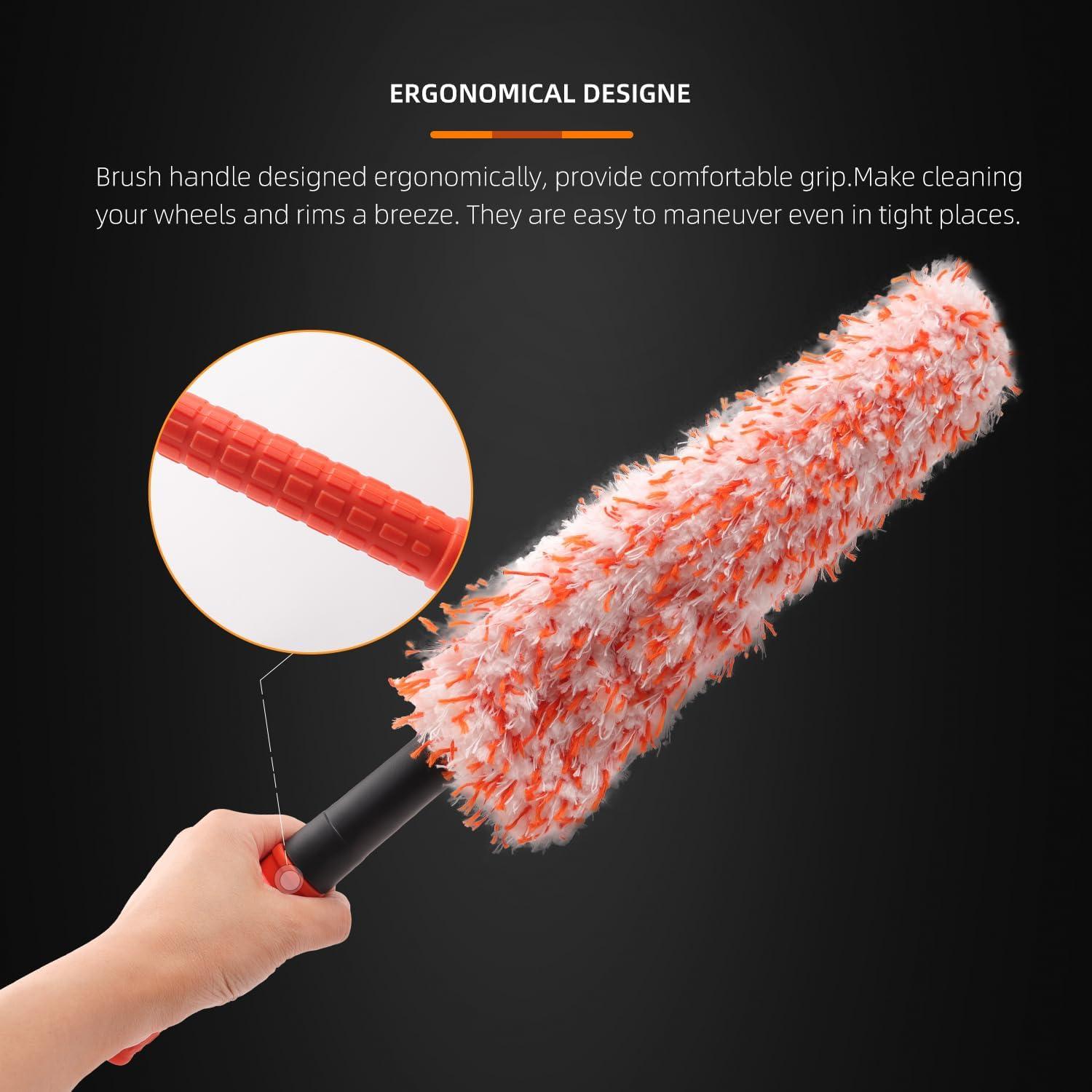 Cepillo de Rueda de Microfibra SPTA 48 cm Doblable Removible