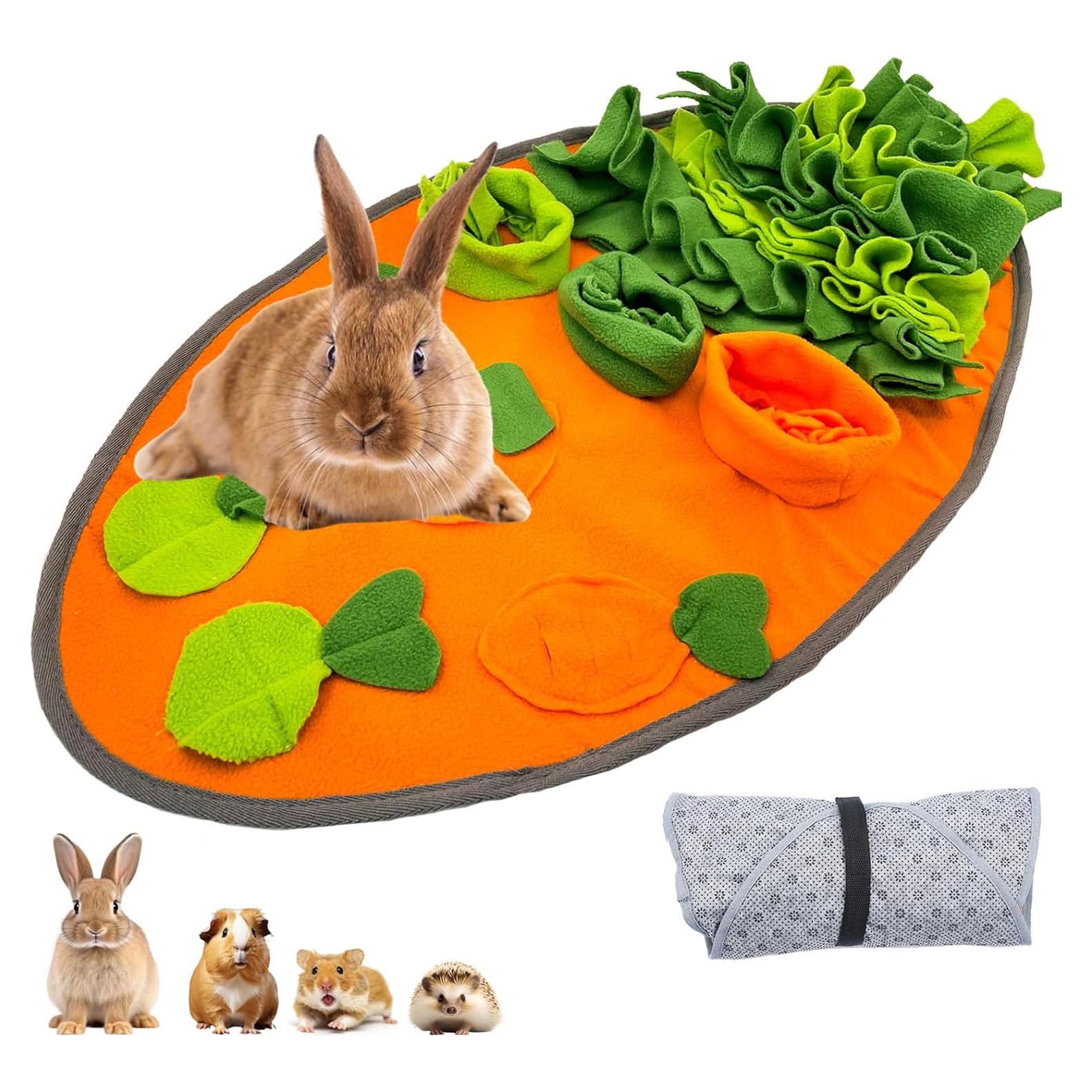 Alfombra de Forrajeo para Conejos HERCOCCI 76x40 cm Antideslizante