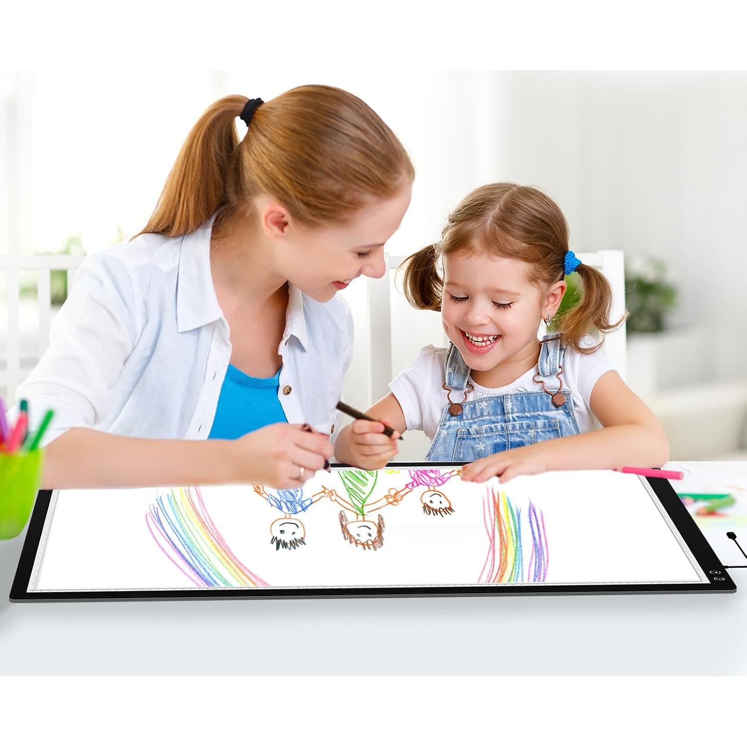 Mesa de Luz LED LUXJOYFUL A1 Recargable 6000mAh 90x60cm