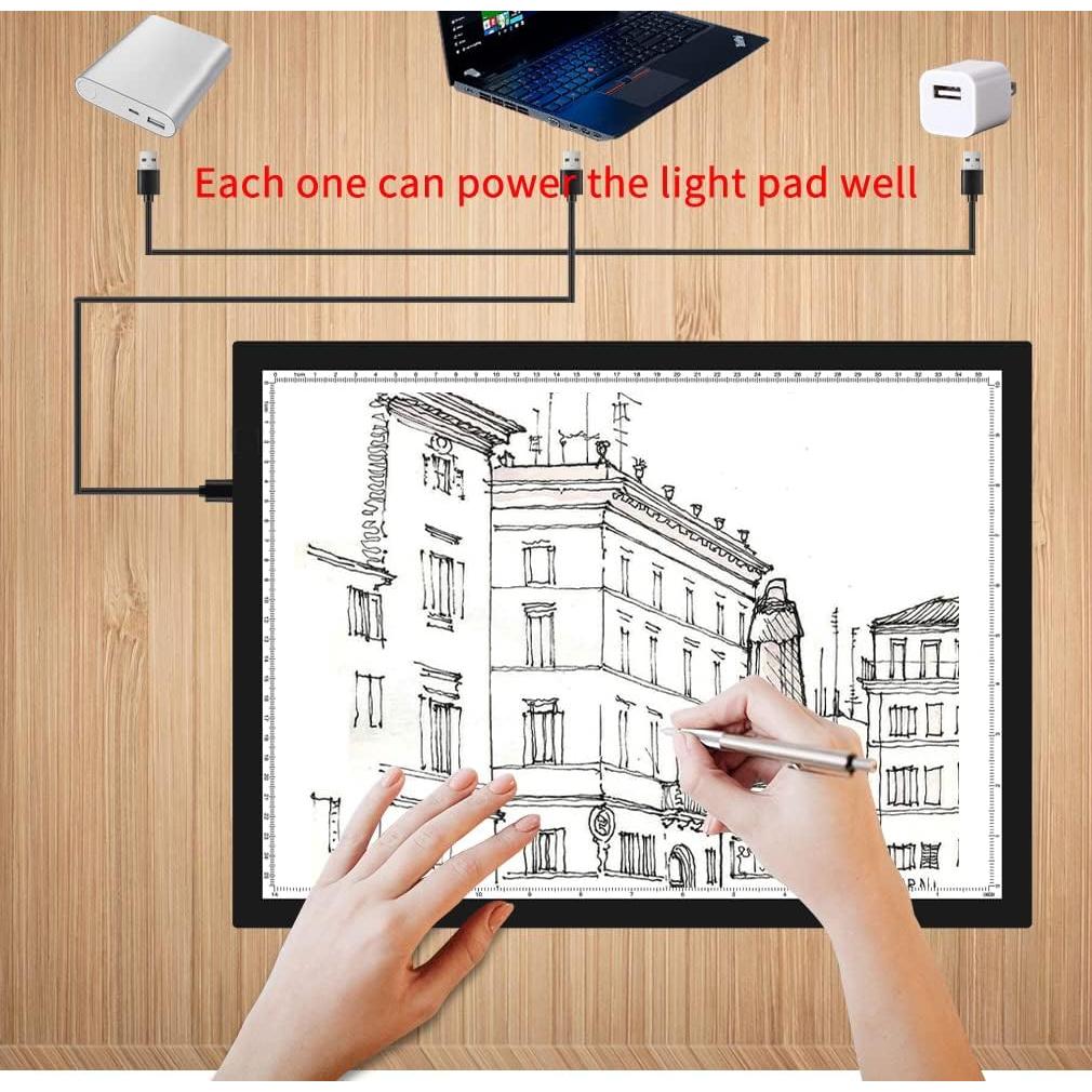 Pad de Luz A3 WELZK para Pintura de Diamantes con Soporte