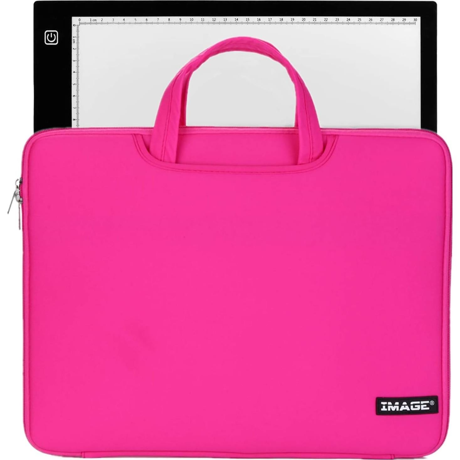 Funda Protectora Rosa A4 para Tableta de Luz LED IMAGE