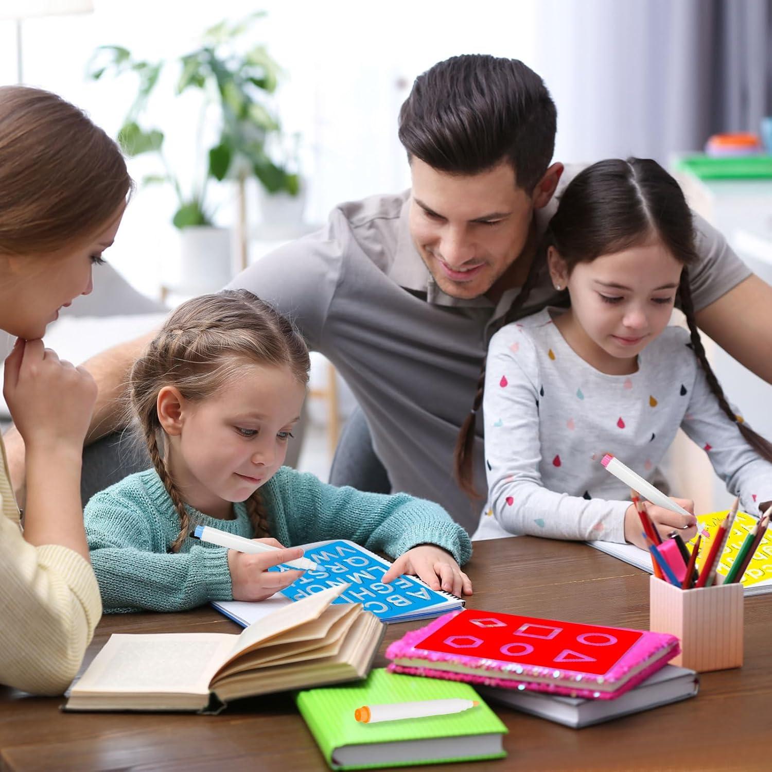 Kit de Tableros de Letras y Números Gersoniel 10 Piezas