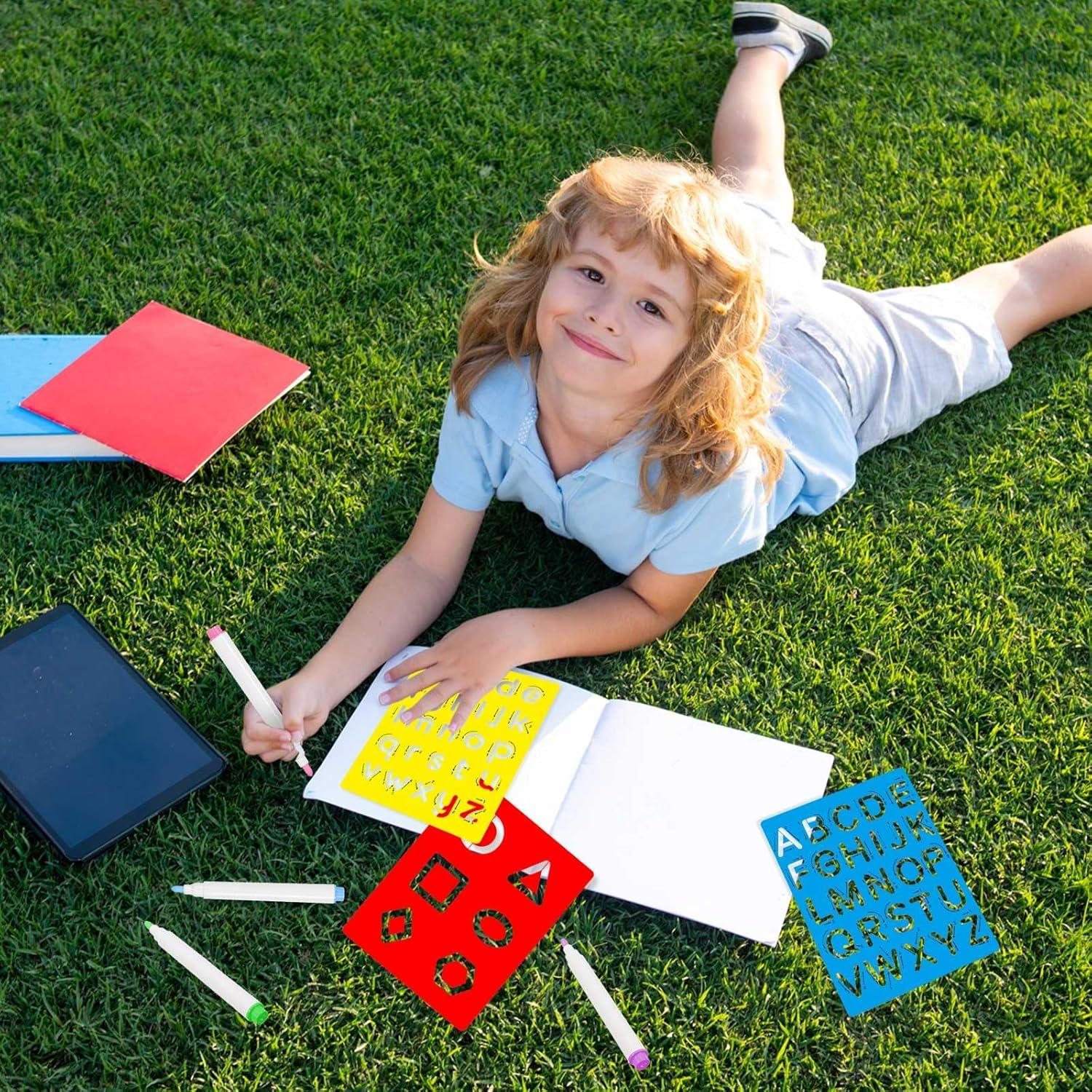 Kit de Tableros de Letras y Números Gersoniel 10 Piezas