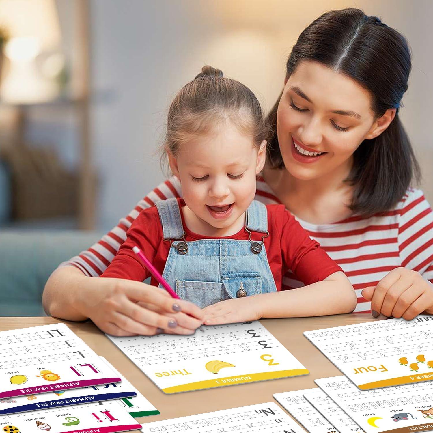 Tableros de Práctica de Letras y Números WEIZHEN 28x22 cm