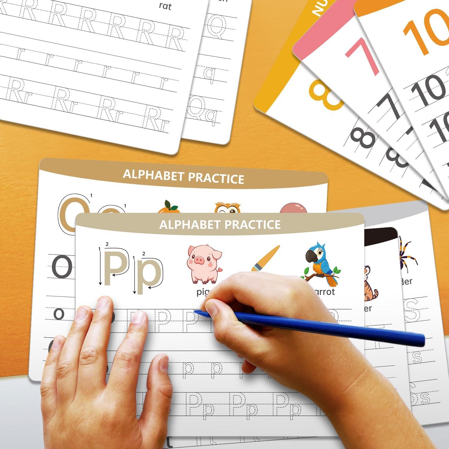 Tableros de Práctica de Letras y Números WEIZHEN 28x22 cm