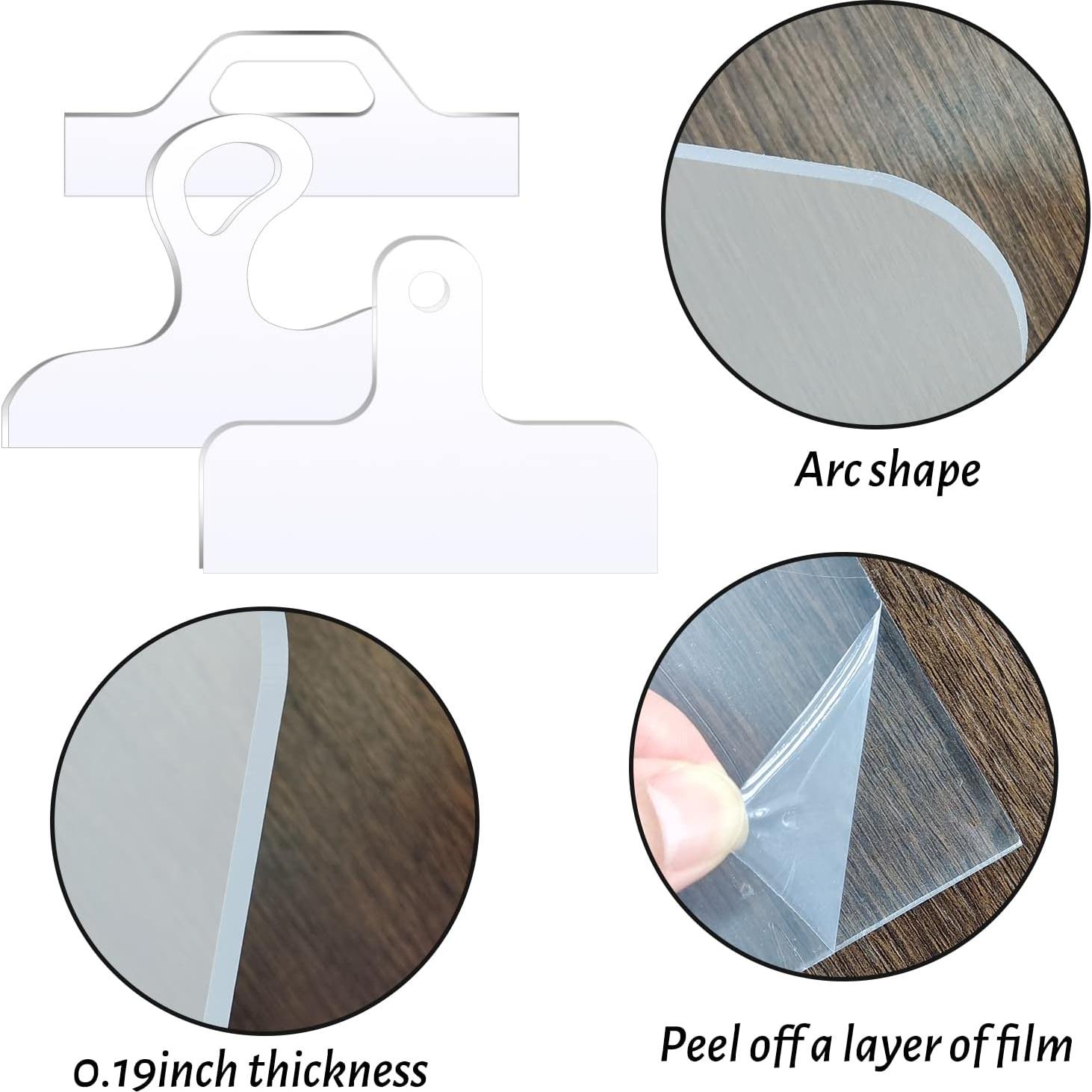Plantillas de Router 4 Pcs KWAGOCAR para Tablas de Corte