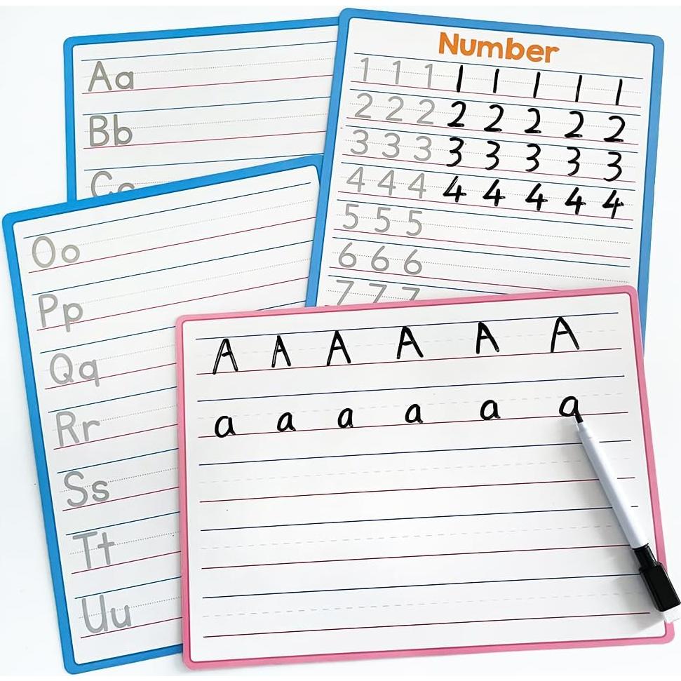 Tableros de Escritura Doble Cara Lachilly - Alfabeto y Números