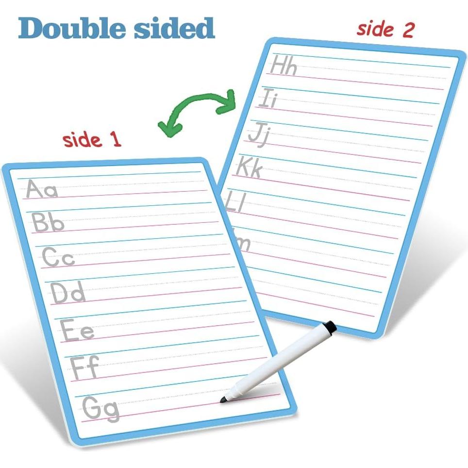 Tableros de Escritura Doble Cara Lachilly - Alfabeto y Números