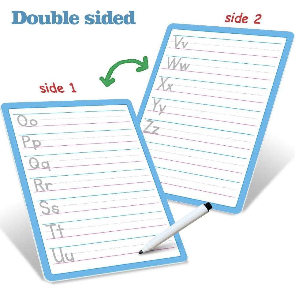 Tableros de Escritura Doble Cara Lachilly - Alfabeto y Números