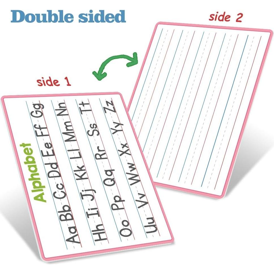 Tableros de Escritura Doble Cara Lachilly - Alfabeto y Números
