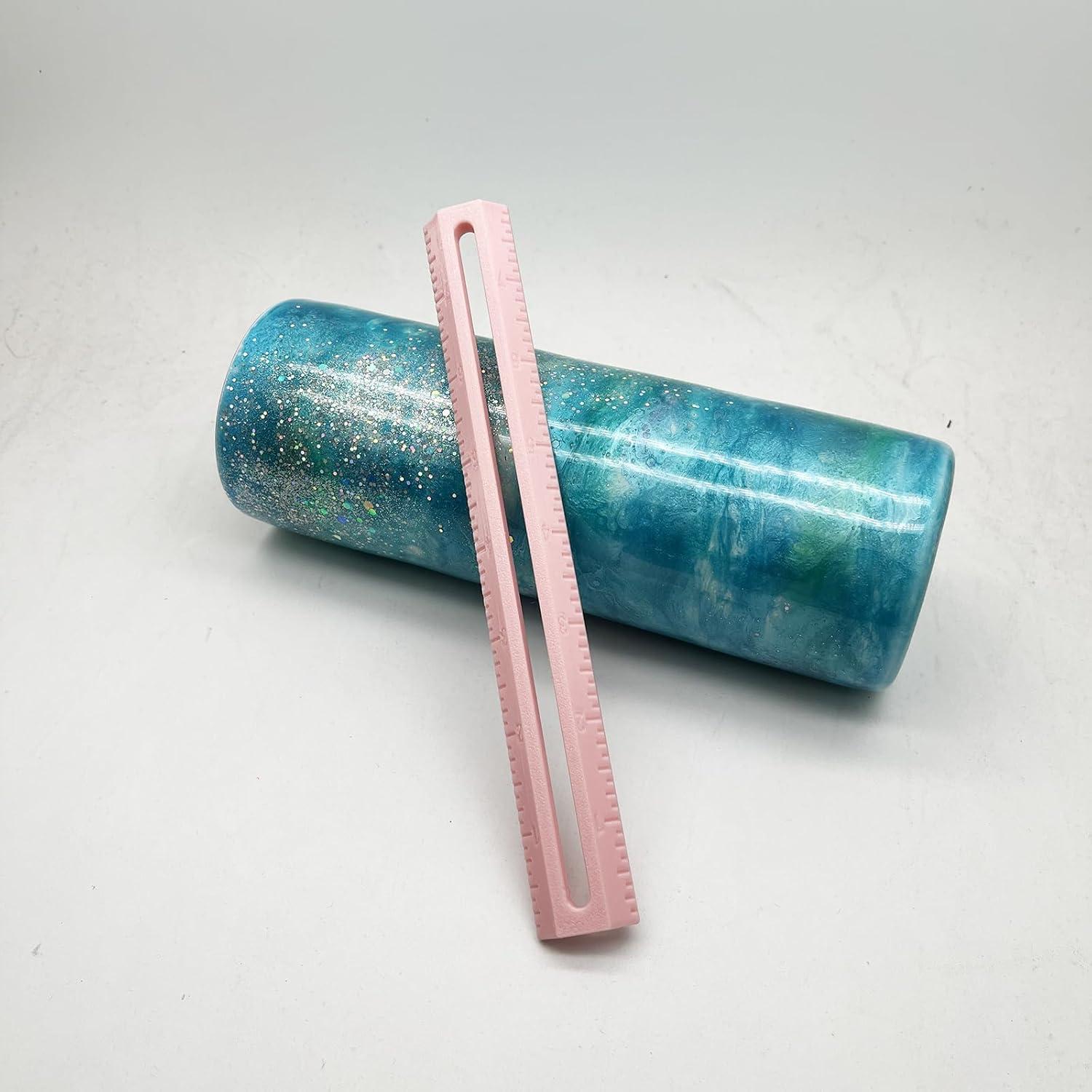 Regla de Alineación Vertical Meiko 20.32 cm para Vasos DIY