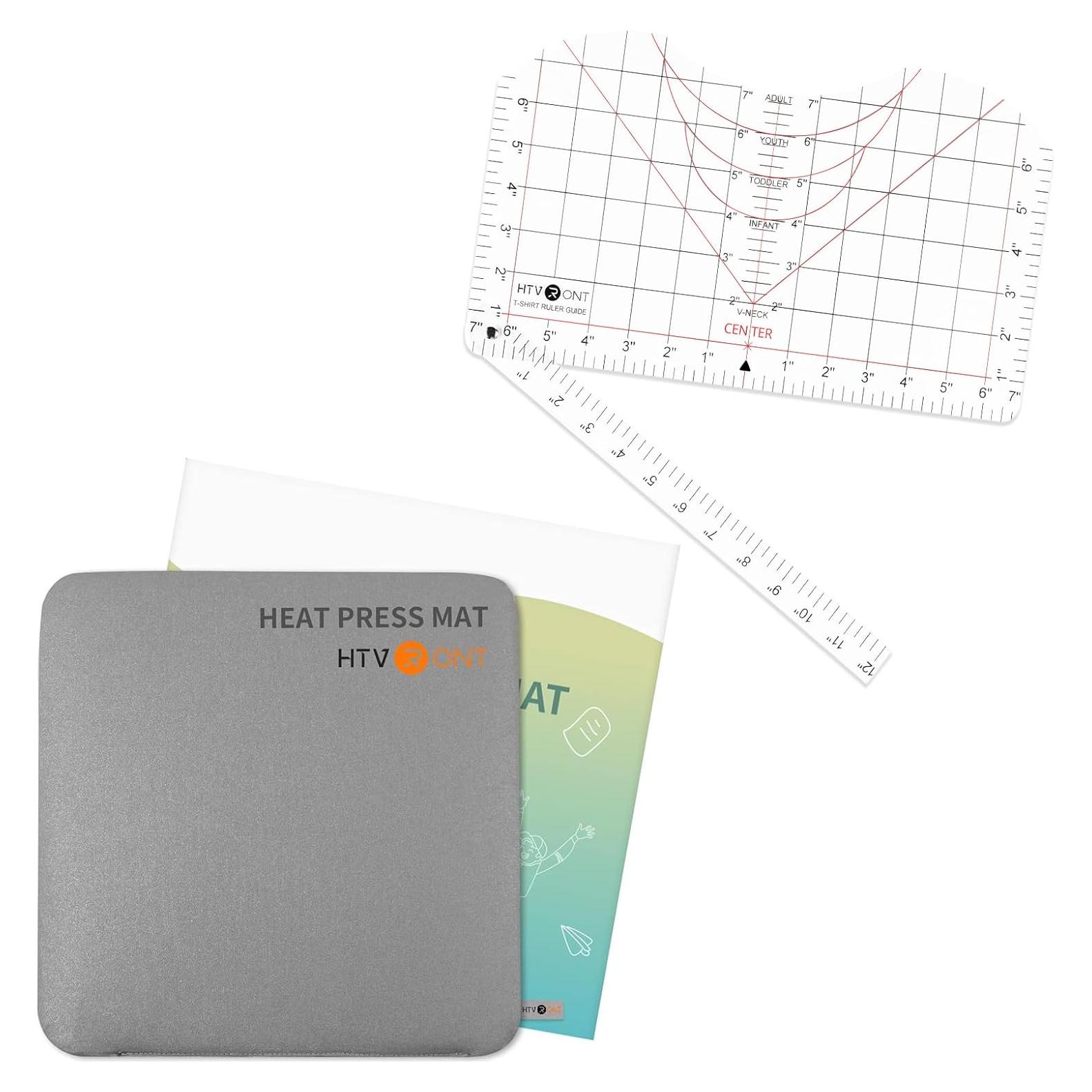 Alfombrilla de Prensa Térmica HTVRONT 29x29 cm para Cricut