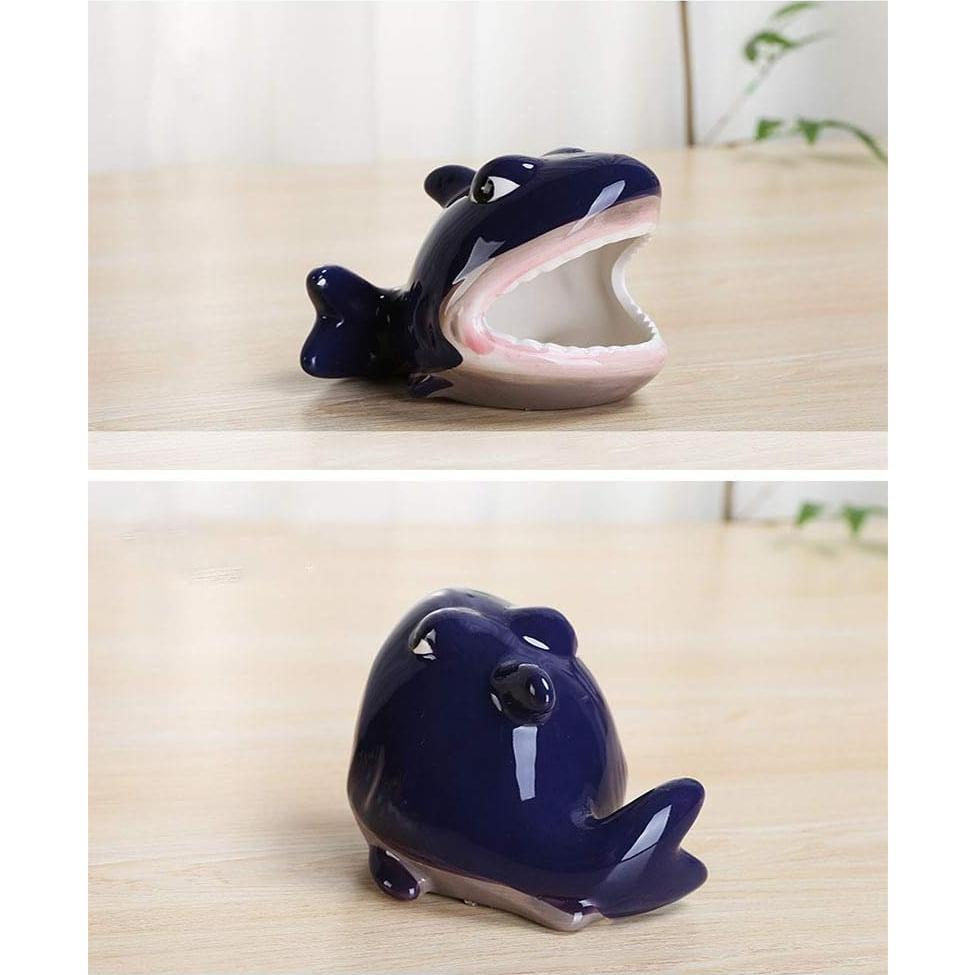 Casa de Hámster Cerámica Tiburón 13.3x10 cm Refugio Nido