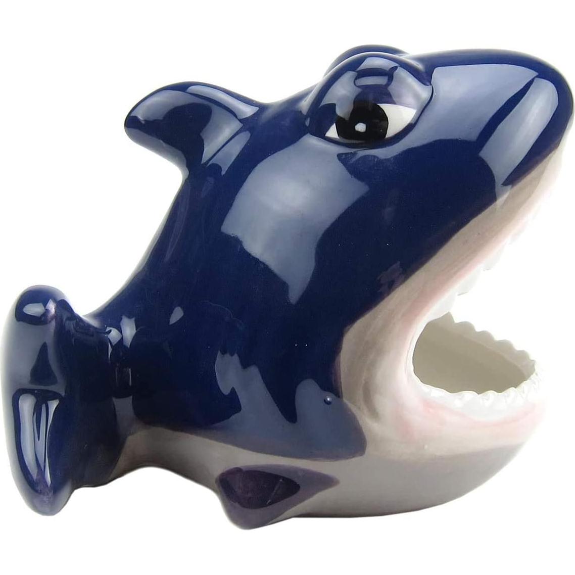 Casa de Hámster Cerámica Tiburón 13.3x10 cm Refugio Nido