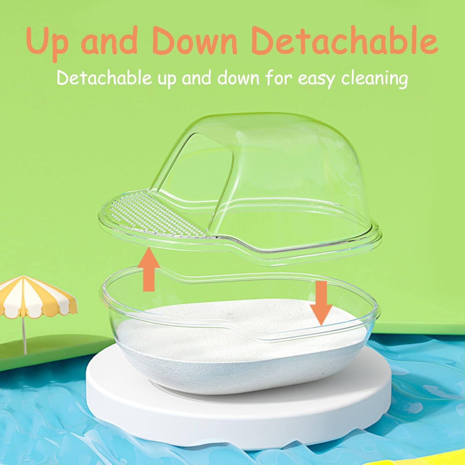 Baño de Arena para Hámsters Vayinana 16x13x11 cm