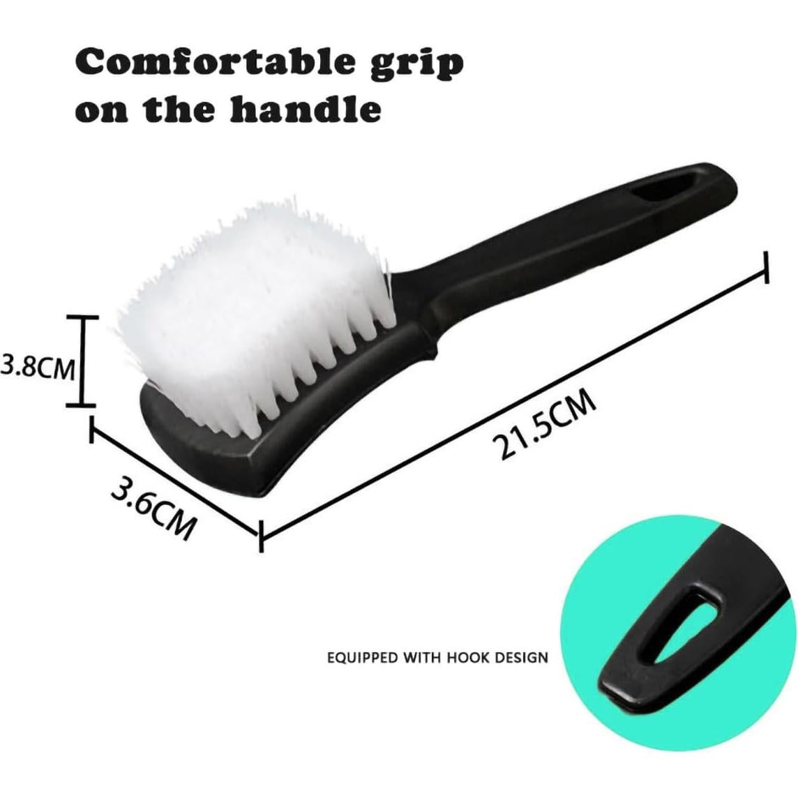 Cepillo para Llantas Genérico HS - Cerdas Rígidas 21.5 cm