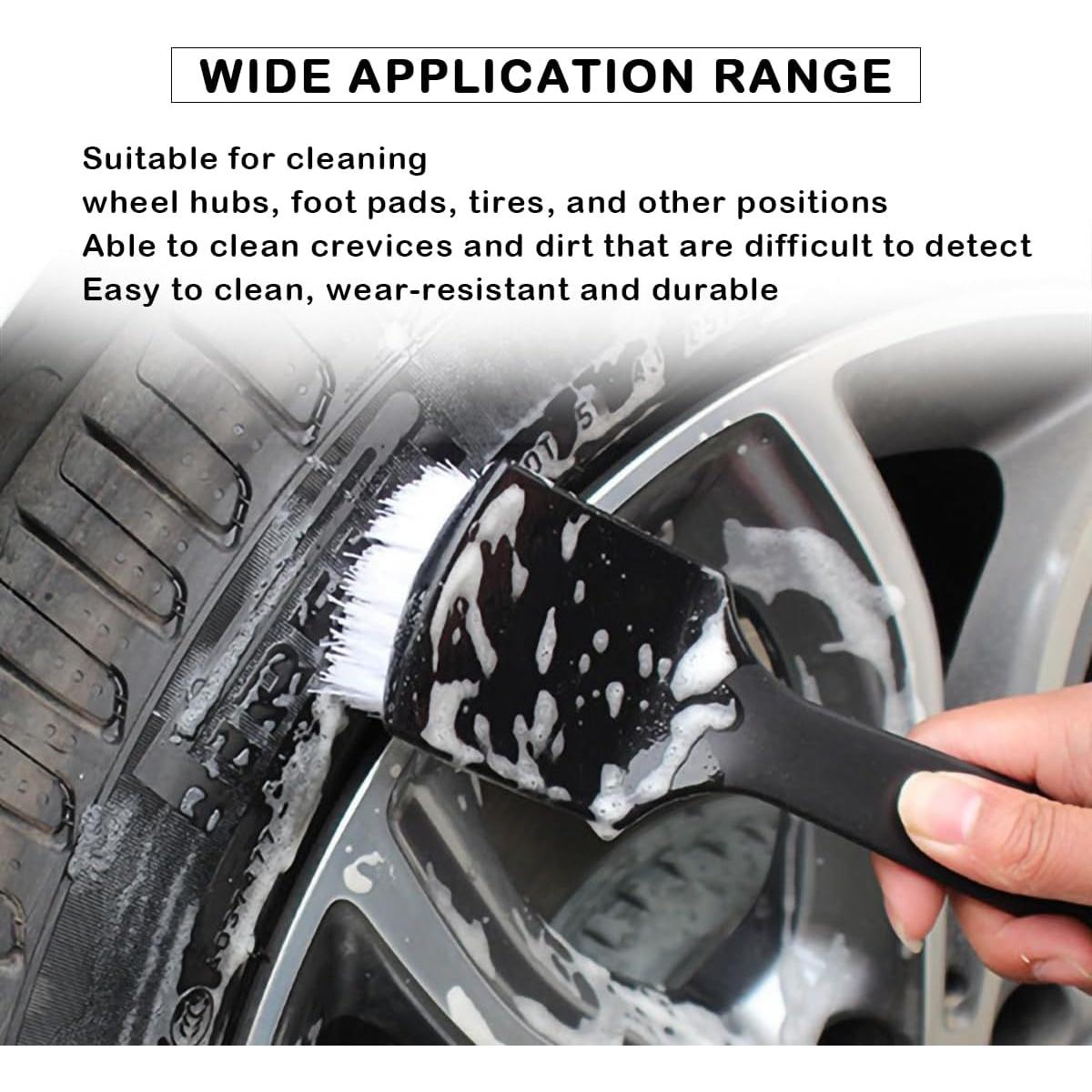 Cepillo para Llantas Genérico HS - Cerdas Rígidas 21.5 cm