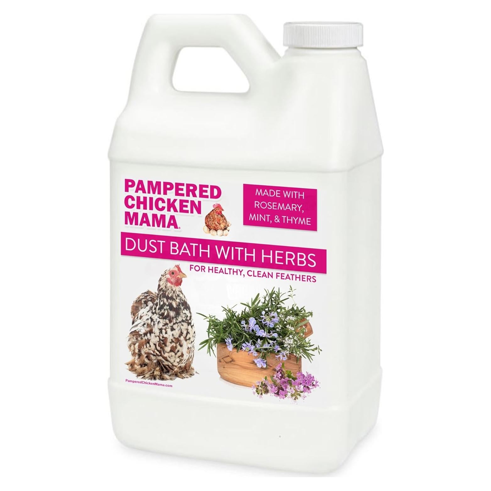 Baño de Polvo Pampered Chicken Mama 4.54 kg con Hierbas Orgánicas